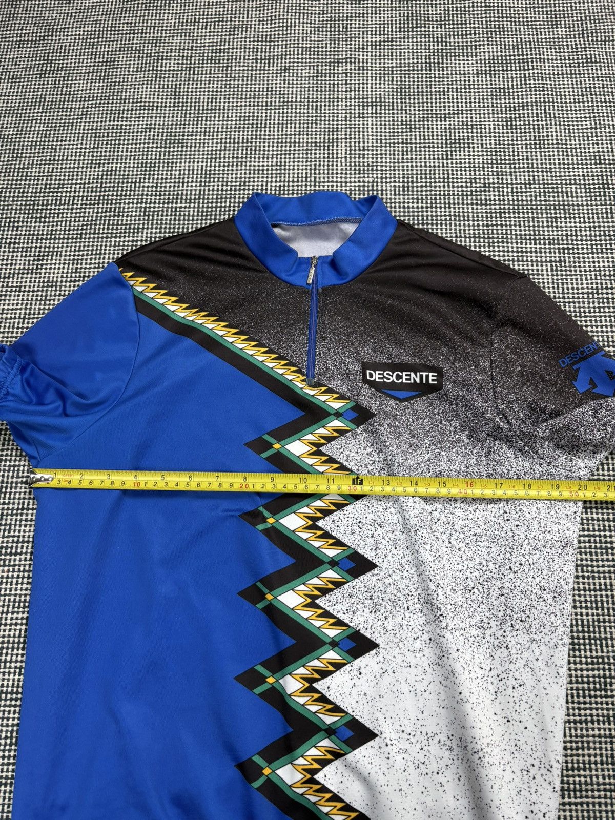 Descente Vintage 90s descente bike jersey cycling avant garde rave Size US XL / EU 56 / 4 - 8 Thumbnail