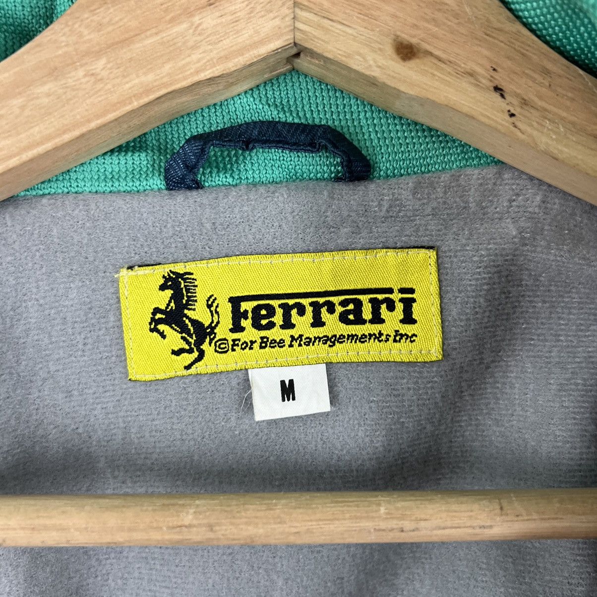 Japanese Brand 🔥VINTAGE BOMBER JACKET FERRARI RACING BIG LOGO DESIGN Size US M / EU 48-50 / 2 - 10 Thumbnail