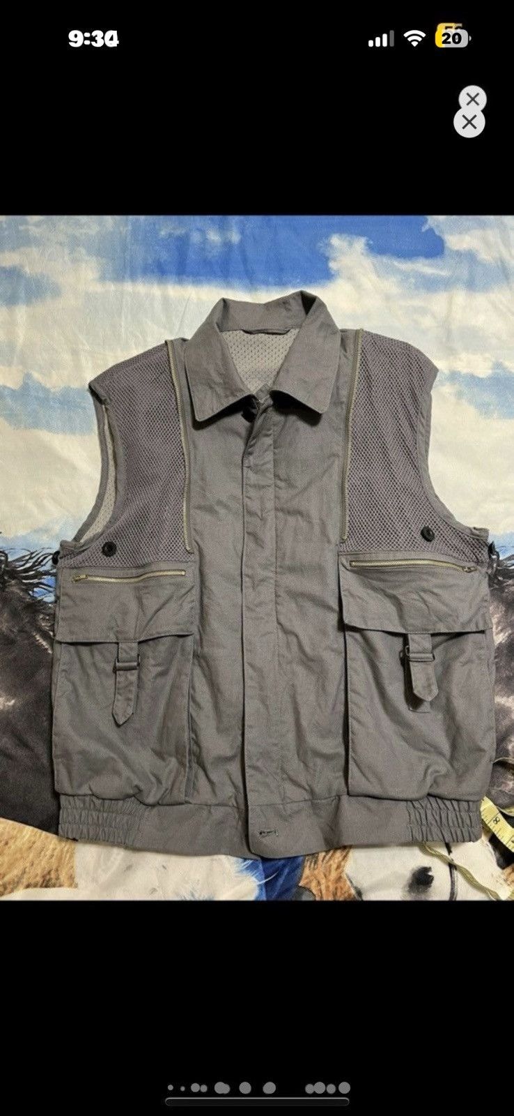 Vintage ***FINAL DROP***RARE 80s TECHNICAL TRANSFORM BOMBER JACKET M Size US M / EU 48-50 / 2 - 23 Thumbnail
