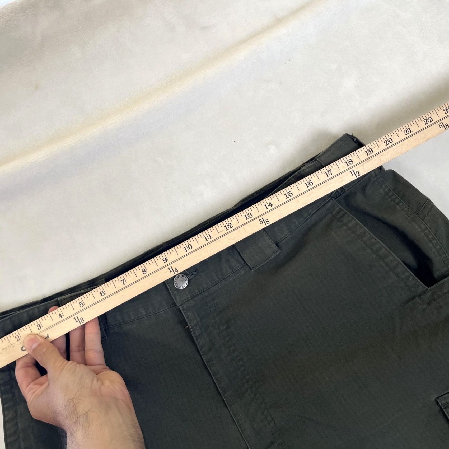 Dickies Dickies Cargo Pants Mens 38x32 Green Relaxed Fit Stretch Ripstop Workwear Size US 38 / EU 54 - 5 Thumbnail