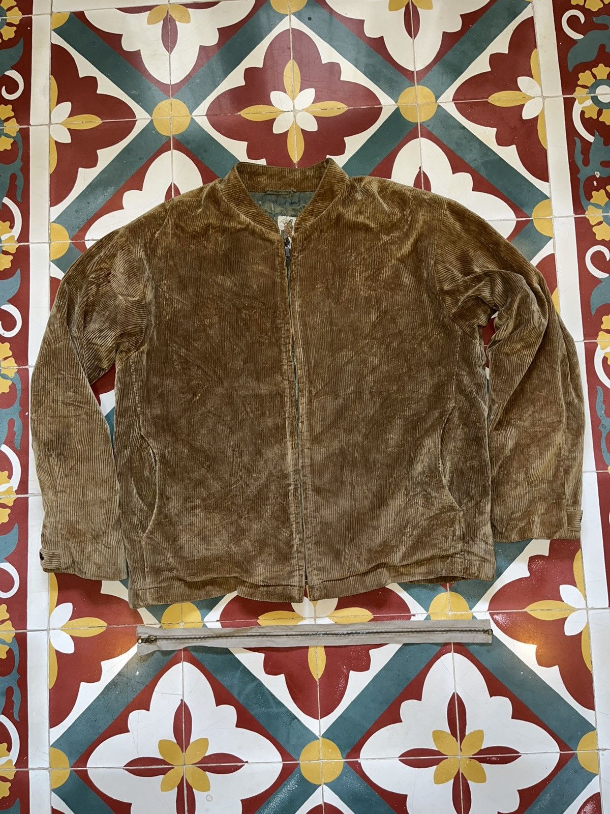 Other Vintage 1960’s Mighty Mac Corduroy Zipper Jacket Size US L / EU 52-54 / 3 - 1 Thumbnail