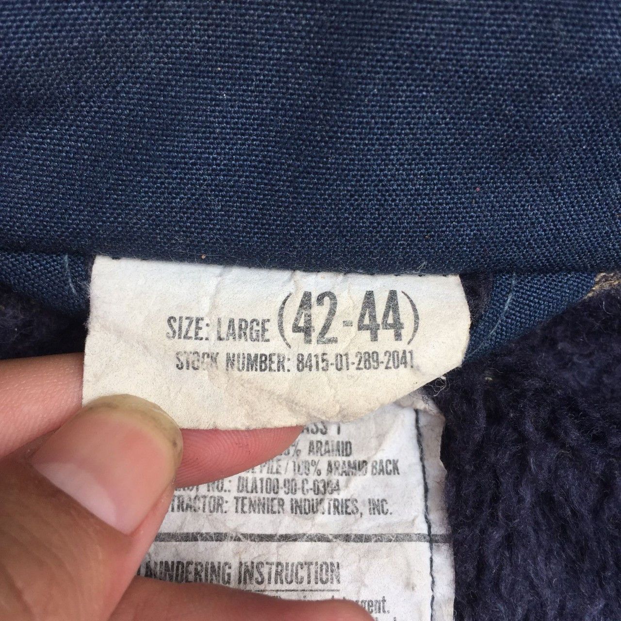 Vintage Vintage USN A-2 Deck Military Navy Jacket Size US L / EU 52-54 / 3 - 10 Thumbnail