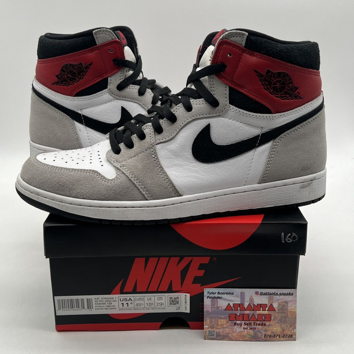 その他 Air Jordan 1 Retro High smoke grey Jordan 1 OG High Retro Smoke Grey Review & On Feet - YouTube