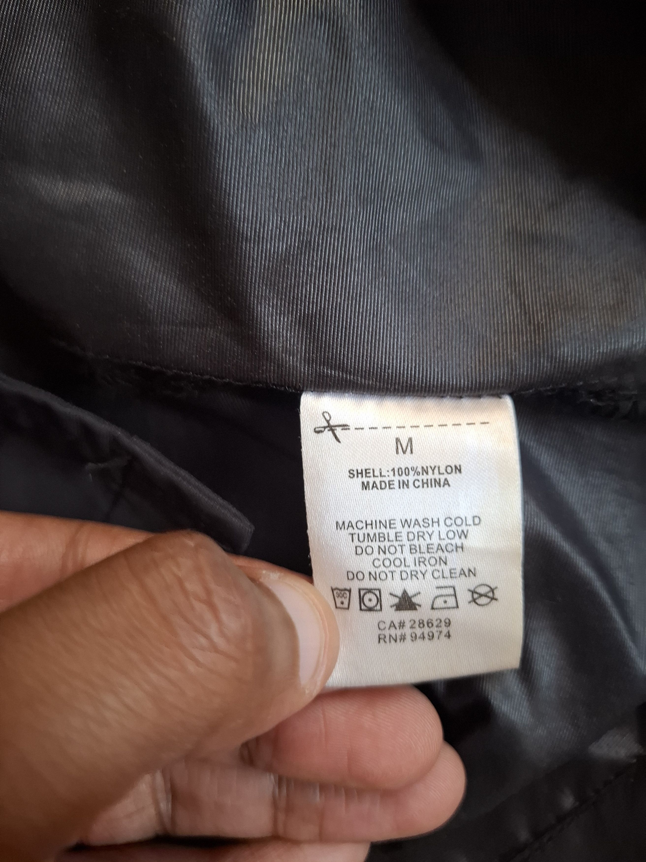 Stussy Back logo nylon raincoat Size US M / EU 48-50 / 2 - 8 Thumbnail