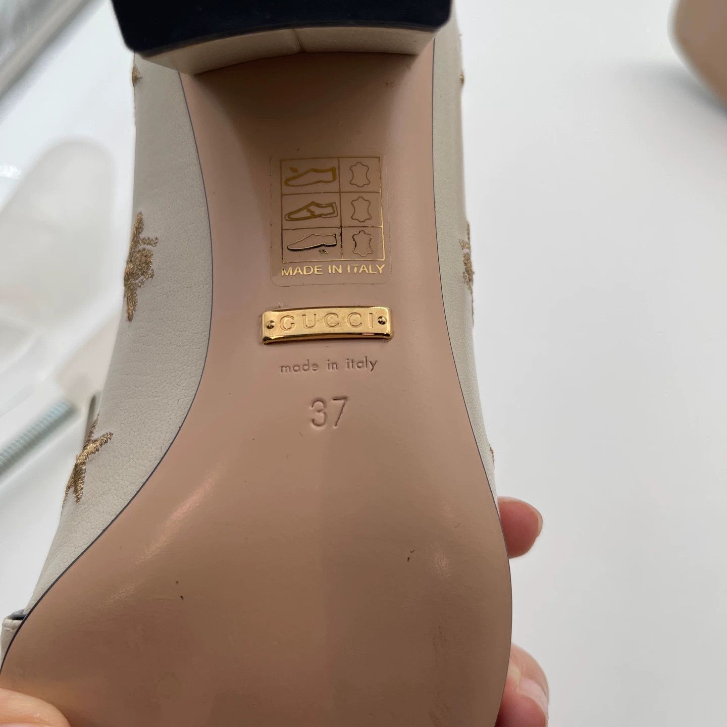 Gucci Gucci Women's 37 Unworn Heels Size US 6.5 / IT 36.5 - 8 Thumbnail