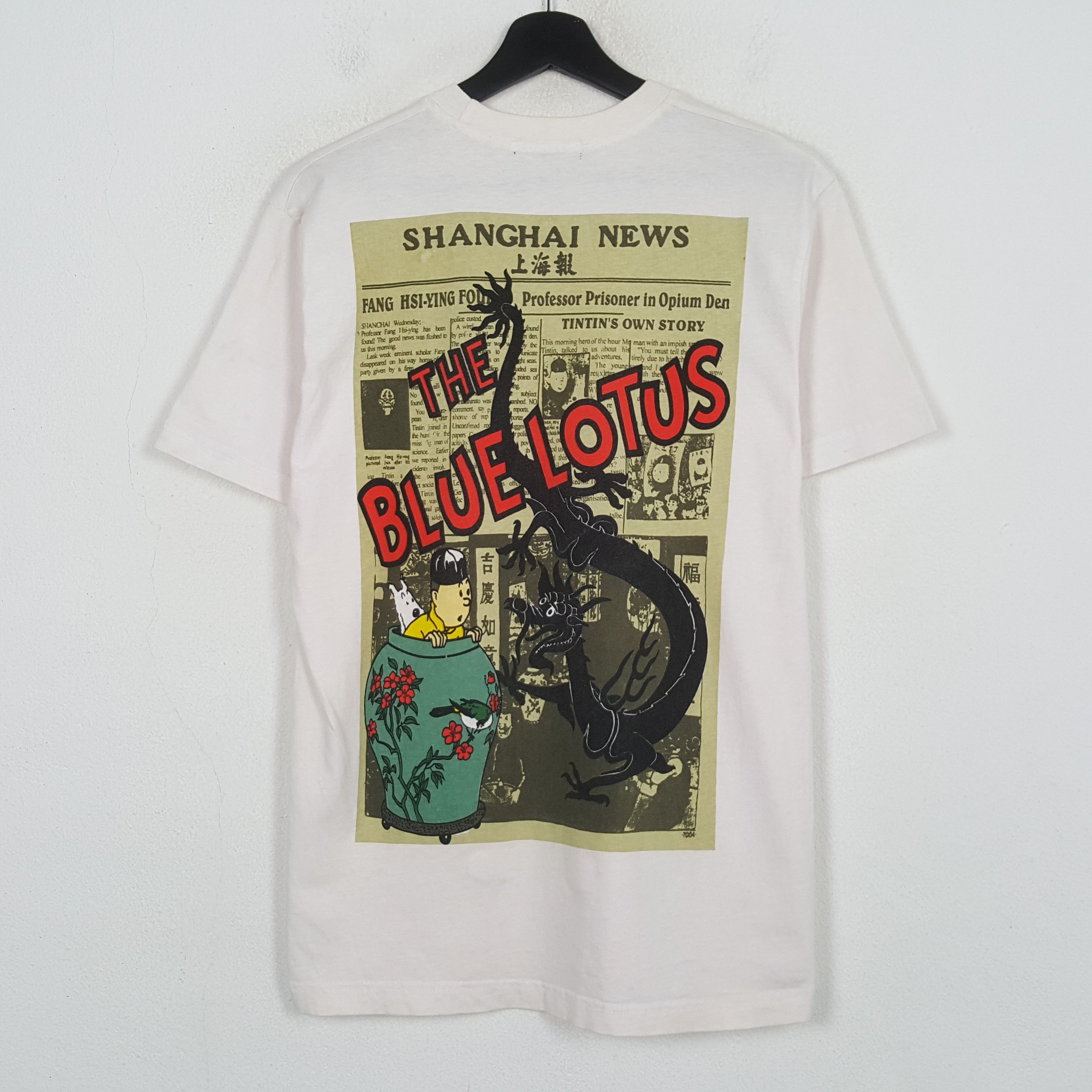 Adventure Of Tintin The Lotus Blue Tshirt C299N47