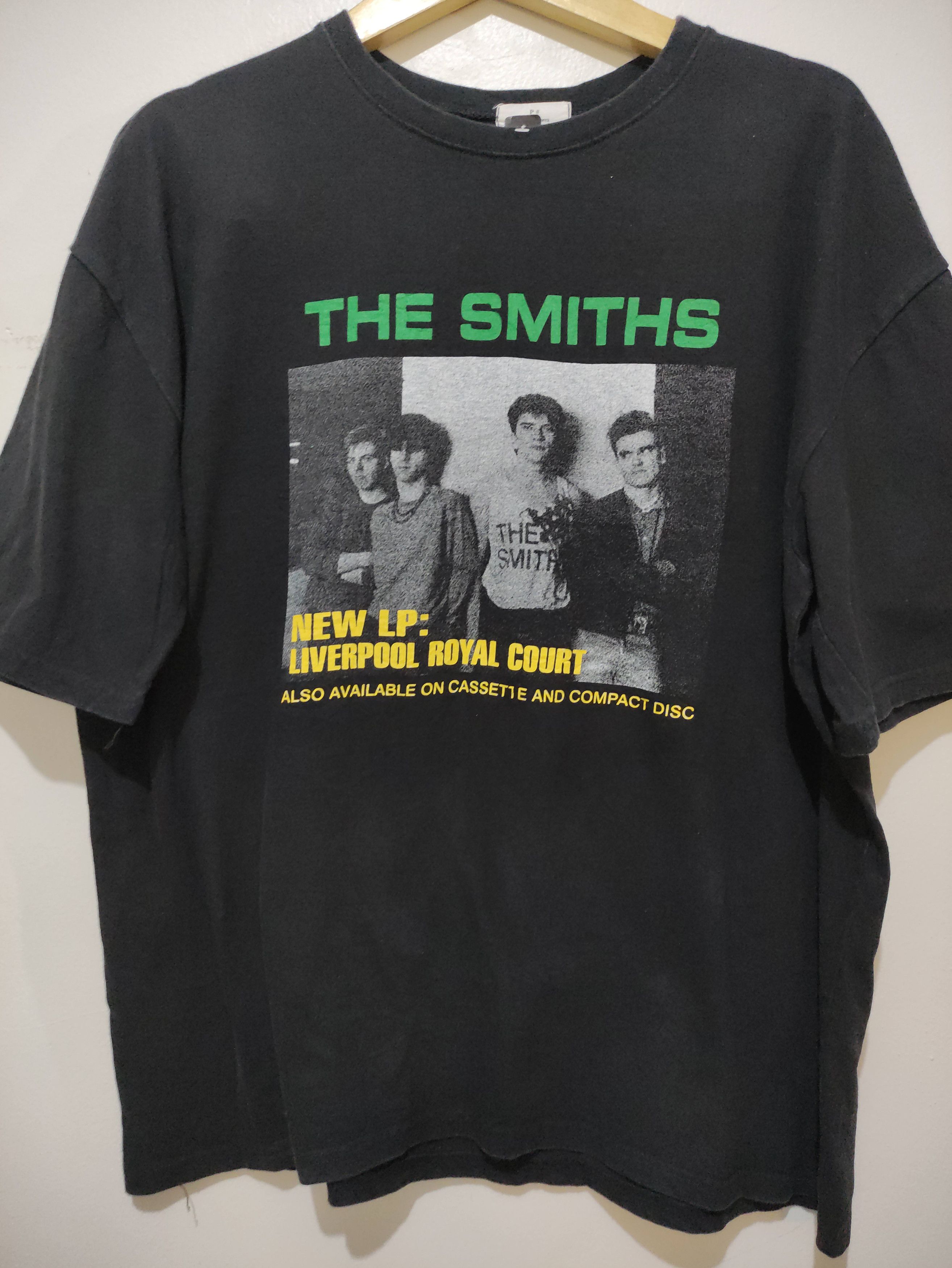 Band Tees The Smiths "New LP" Liverpool Royal Court Promo Tee Size US L / EU 52-54 / 3 - 4 Thumbnail