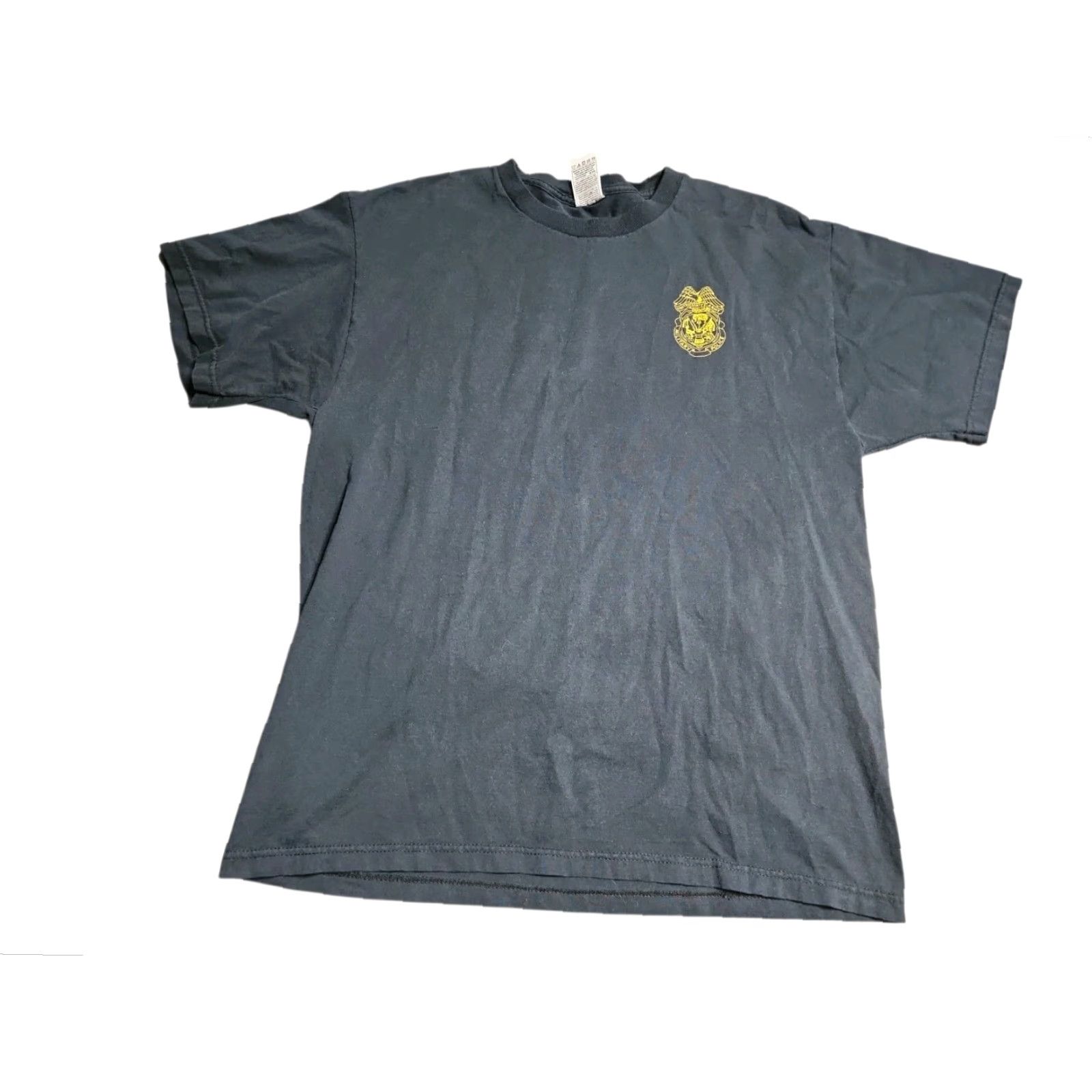 Fruit Of The Loom VINTAGE Fruit of the Loom US Army Military Police Battalion T-Shirt L Black Graphic Print Short Sleeve 90s Mens Size US L / EU 52-54 / 3 - 2 Thumbnail