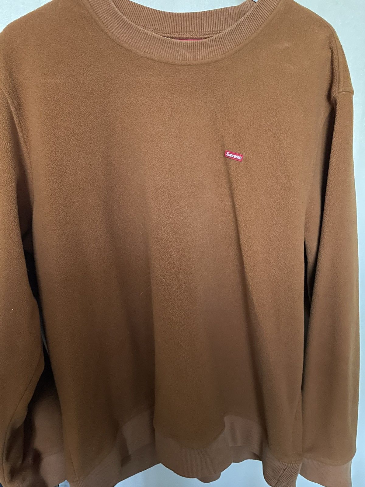 Supreme Small Box Logo Crewneck | Grailed