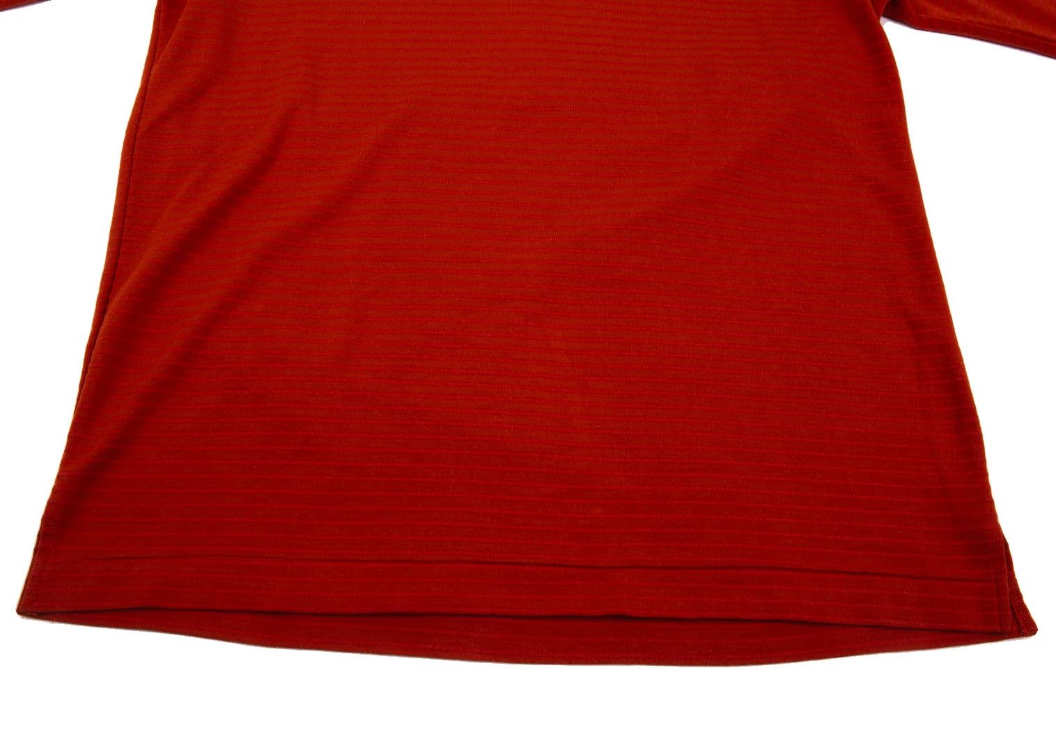 Yohji Yamamoto Yohji Yamamoto Striped Turtleneck Cutsew Red Size US S / EU 44-46 / 1 - 6 Thumbnail