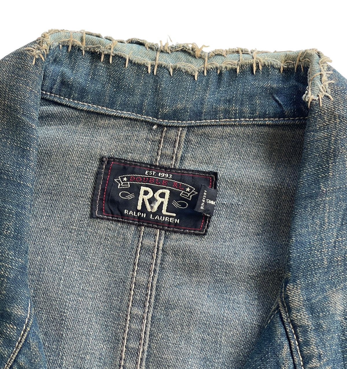 RRL Ralph Lauren RRL Denim Chore Jacket USA Size US L / EU 52-54 / 3 - 3 Thumbnail
