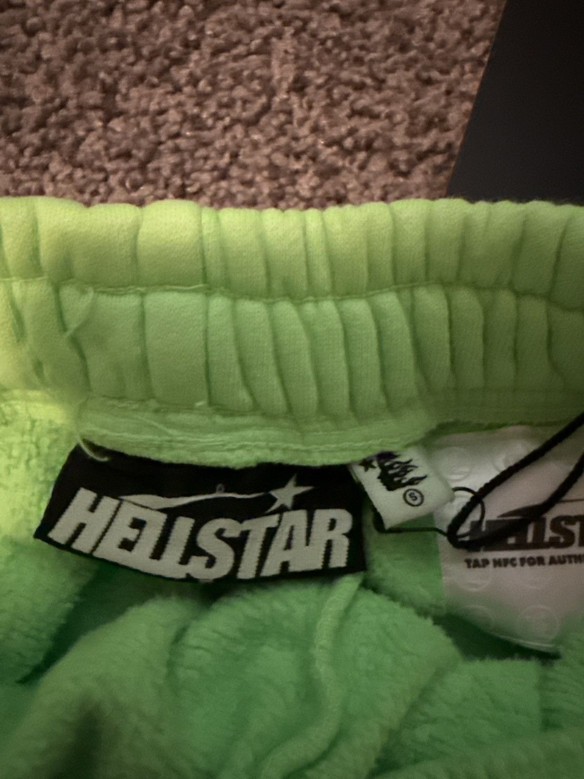 HELLSTAR 🔥🔥 Hellstar Neon Green shorts - size Small BNWT🔥🔥 Size US 31 - 7 Thumbnail