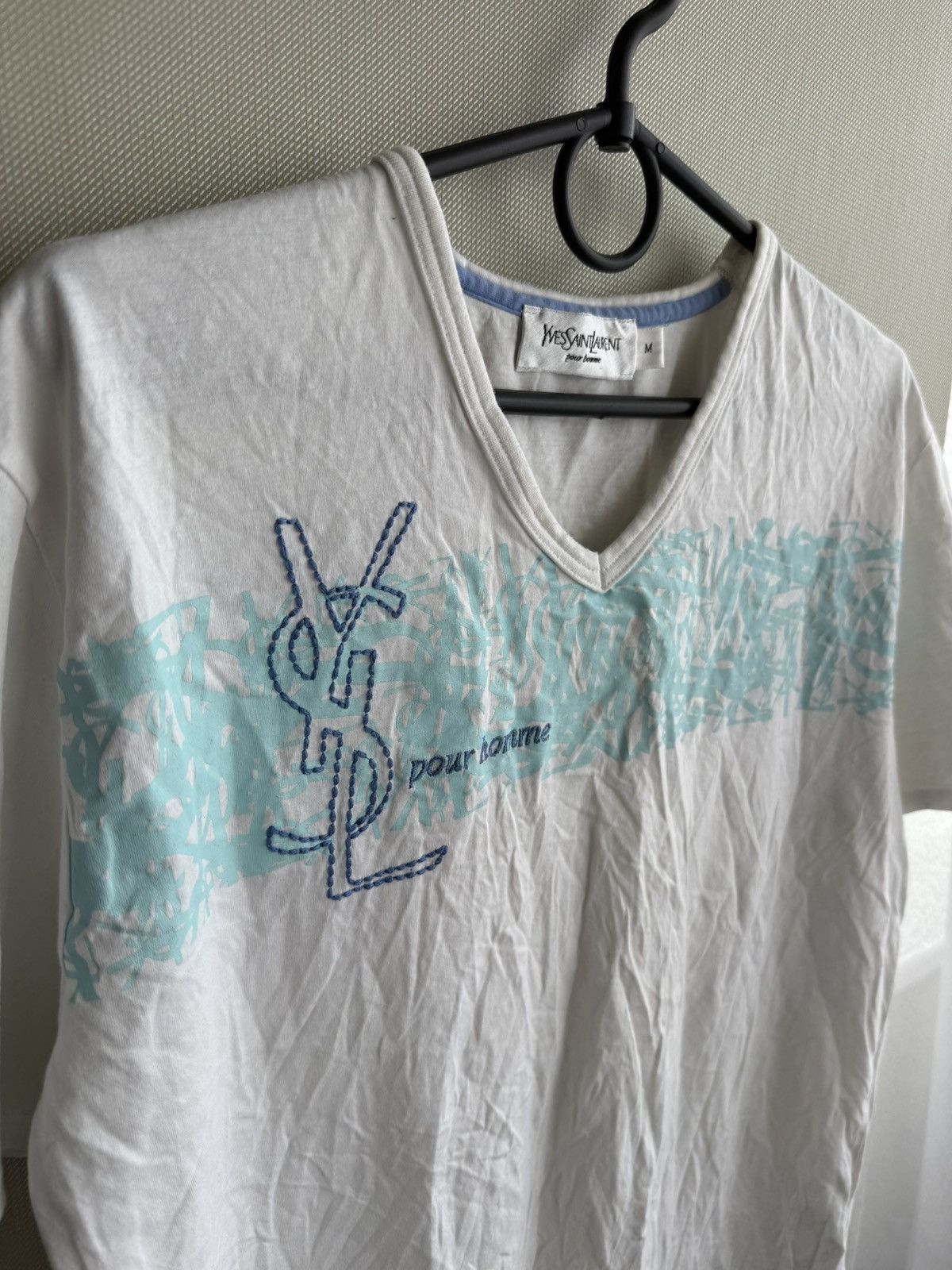 Yves Saint Laurent Vintage Yves Saint Laurent T Shirt Size US M / EU 48-50 / 2 - 3 Thumbnail