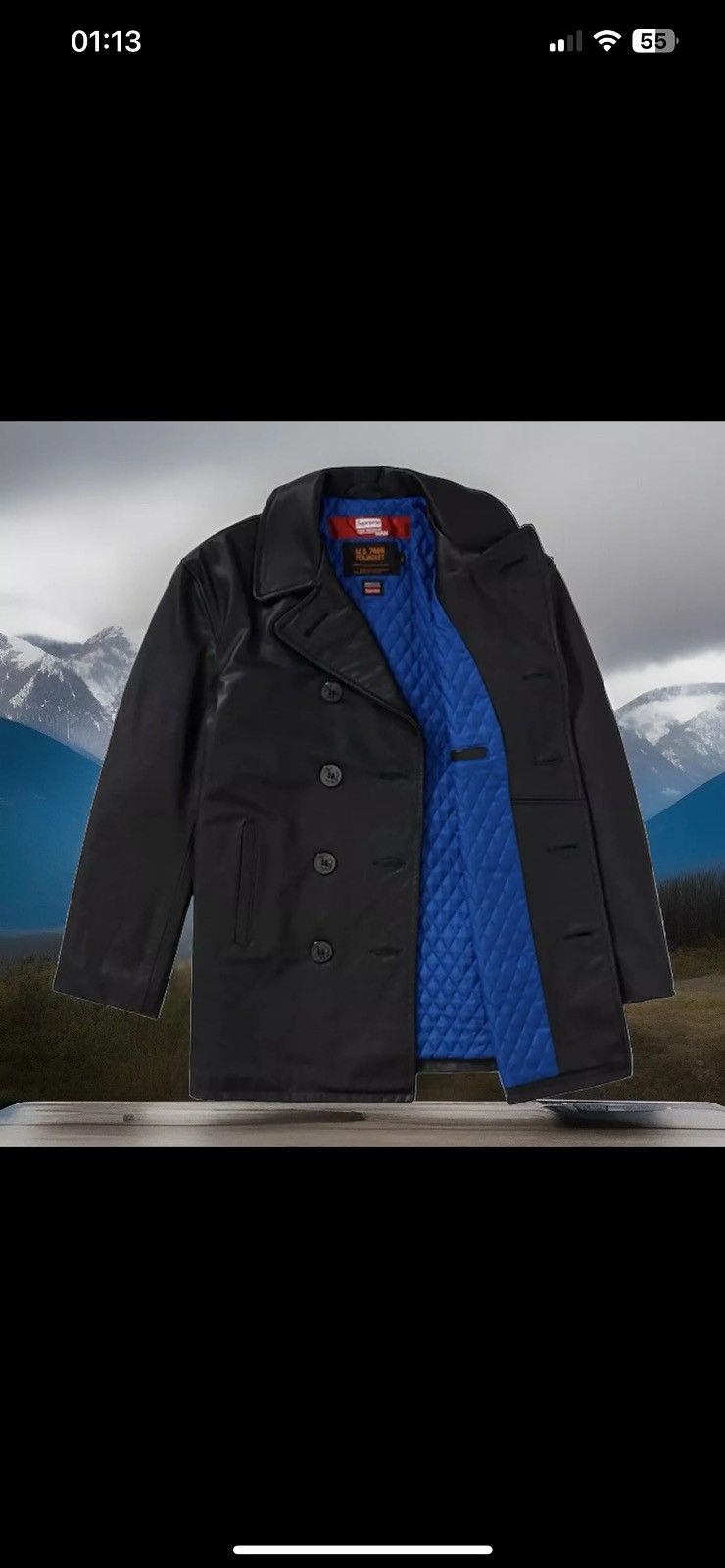 Junya Watanabe × Schott × Supreme Supreme x Schott x JUNYA WATANABE Leather Trench Coat Size US L / EU 52-54 / 3 - 2 Thumbnail