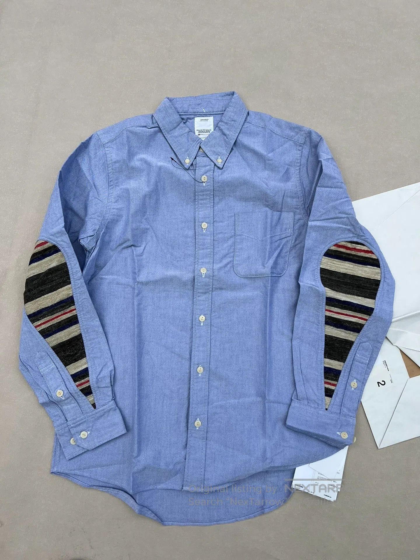 Visvim VISVIAM ALBACORE BORDER Shirt. Size US M / EU 48-50 / 2 - 1 Thumbnail