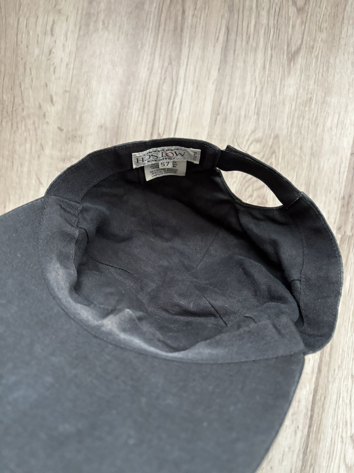 Hermes Rare Chapeaux Motsch pour Hermes cap linen sunfaded 57 Size ONE SIZE - 16 Thumbnail