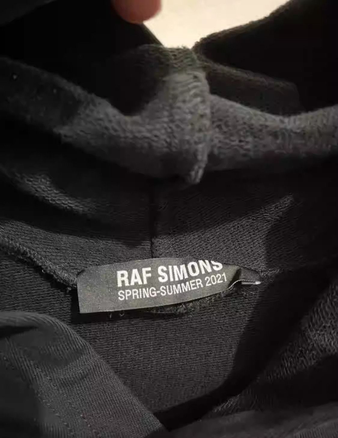 Raf Simons RafSimons ss21 TV Slogan Canvas Sleeveless Hoodie Size US L / EU 52-54 / 3 - 2 Thumbnail