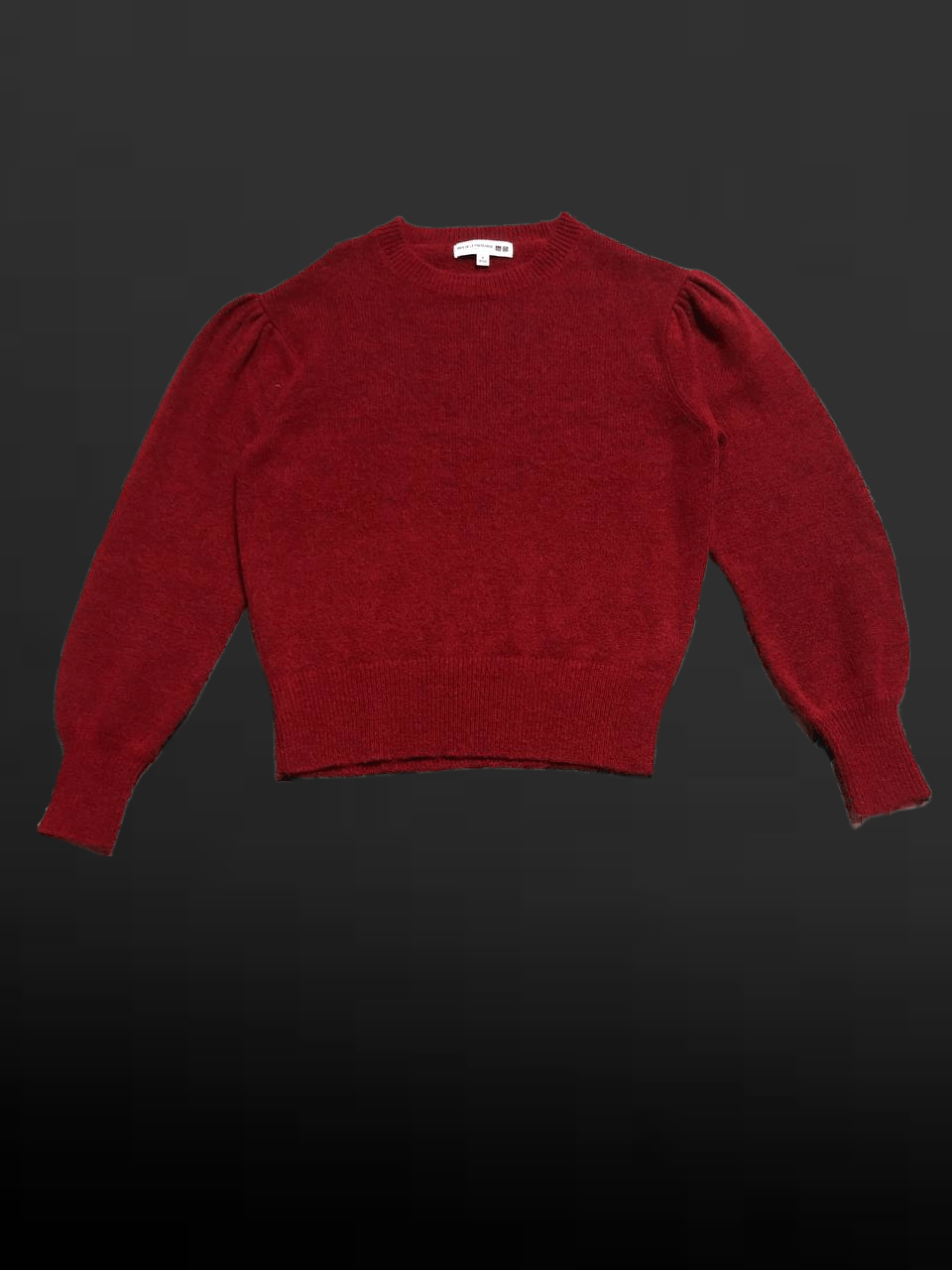 Uniqlo Red Uniqlo Sweater Long Sleeve Casual Size M / US 6-8 / IT 42-44 - 1 Thumbnail