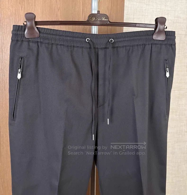 Hermes Hermes Men's Drawstring Jogger Pants for Spring and Autumn Size US 30 / EU 46 - 2 Thumbnail