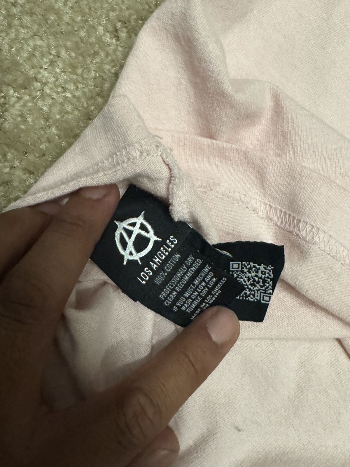 Revenge XXXTENTACION Pink Revenge Mugshot Tee Size US M / EU 48-50 / 2 - 6 Thumbnail