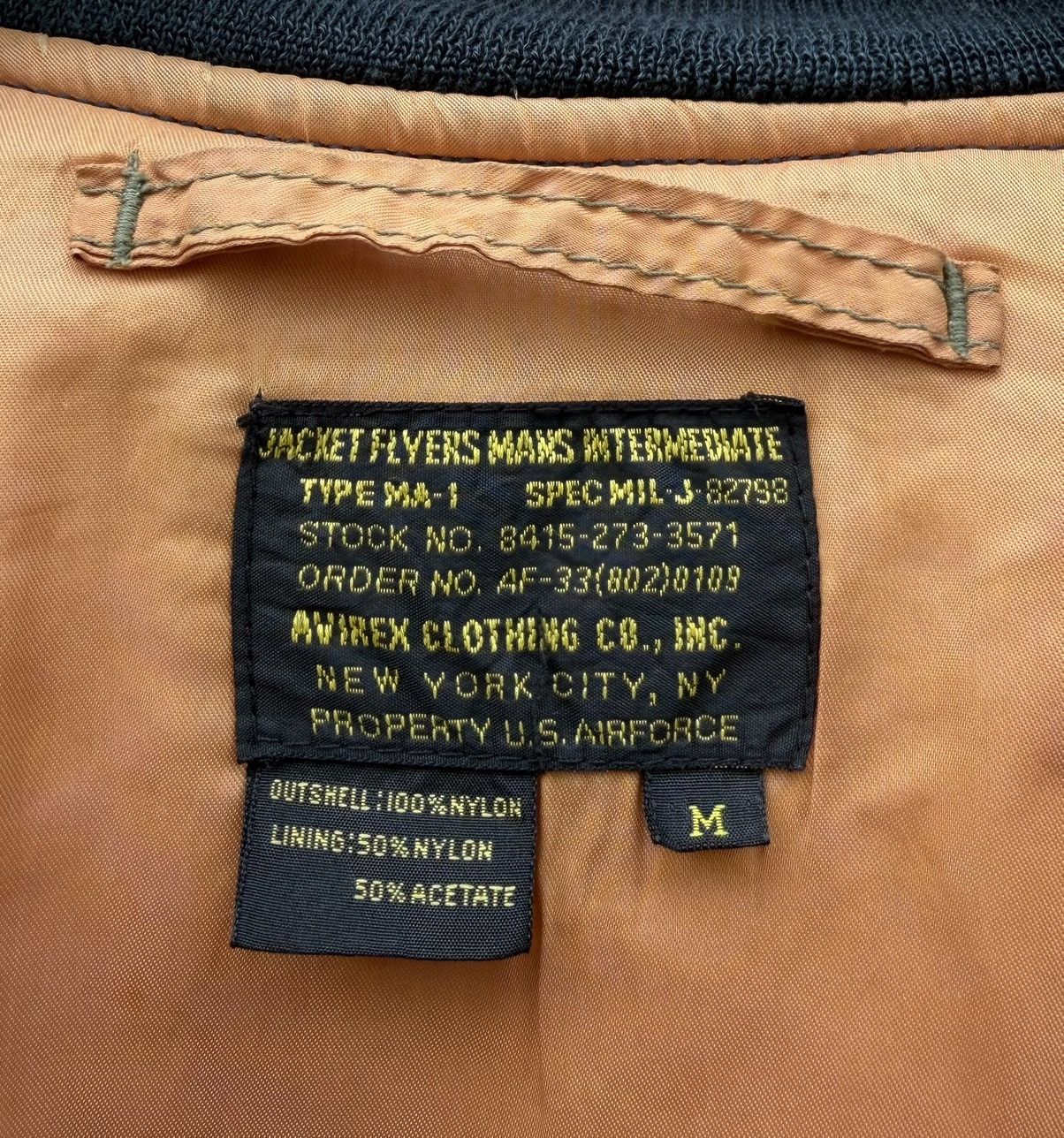 Avirex Vintage Avirex Flyer’s Mans Intermediate Ma-1 Bomber Jacket Size US M / EU 48-50 / 2 - 17 Thumbnail