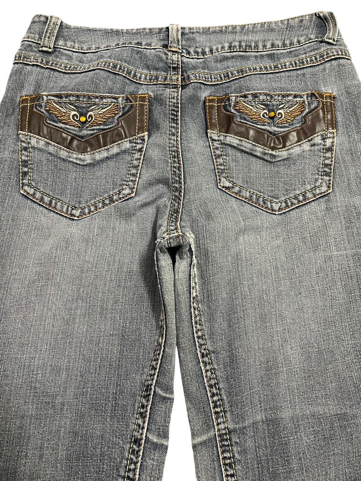 semanticdesign Vintage Japanese Brand Faded Wash Style Bootcut Jeans Size US 30 / EU 46 - 5 Thumbnail