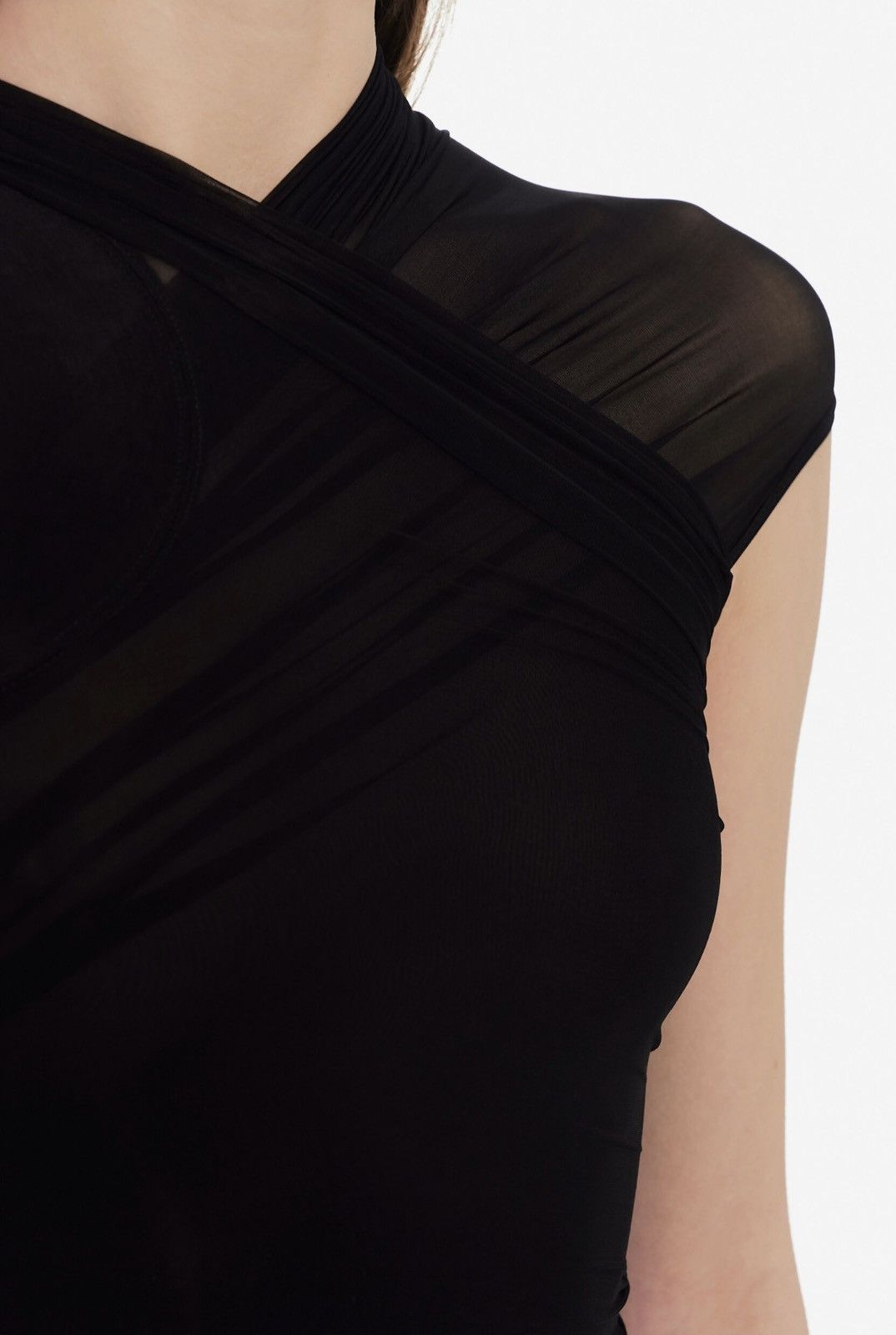 Rick Owens Last Rick Owens Hollywood Banana Top in Black Size XS / US 0-2 / IT 36-38 - 3 Thumbnail