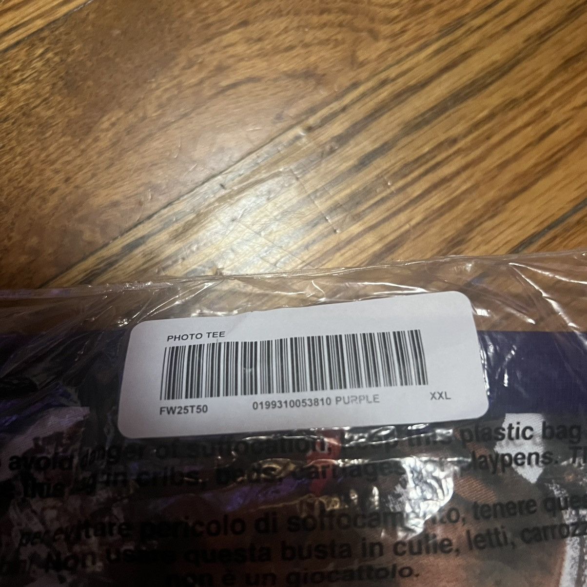 Supreme In Hand Supreme Playboi Carti Photo Tee Purple Size XXL Size US XXL / EU 58 / 5 - 5 Thumbnail