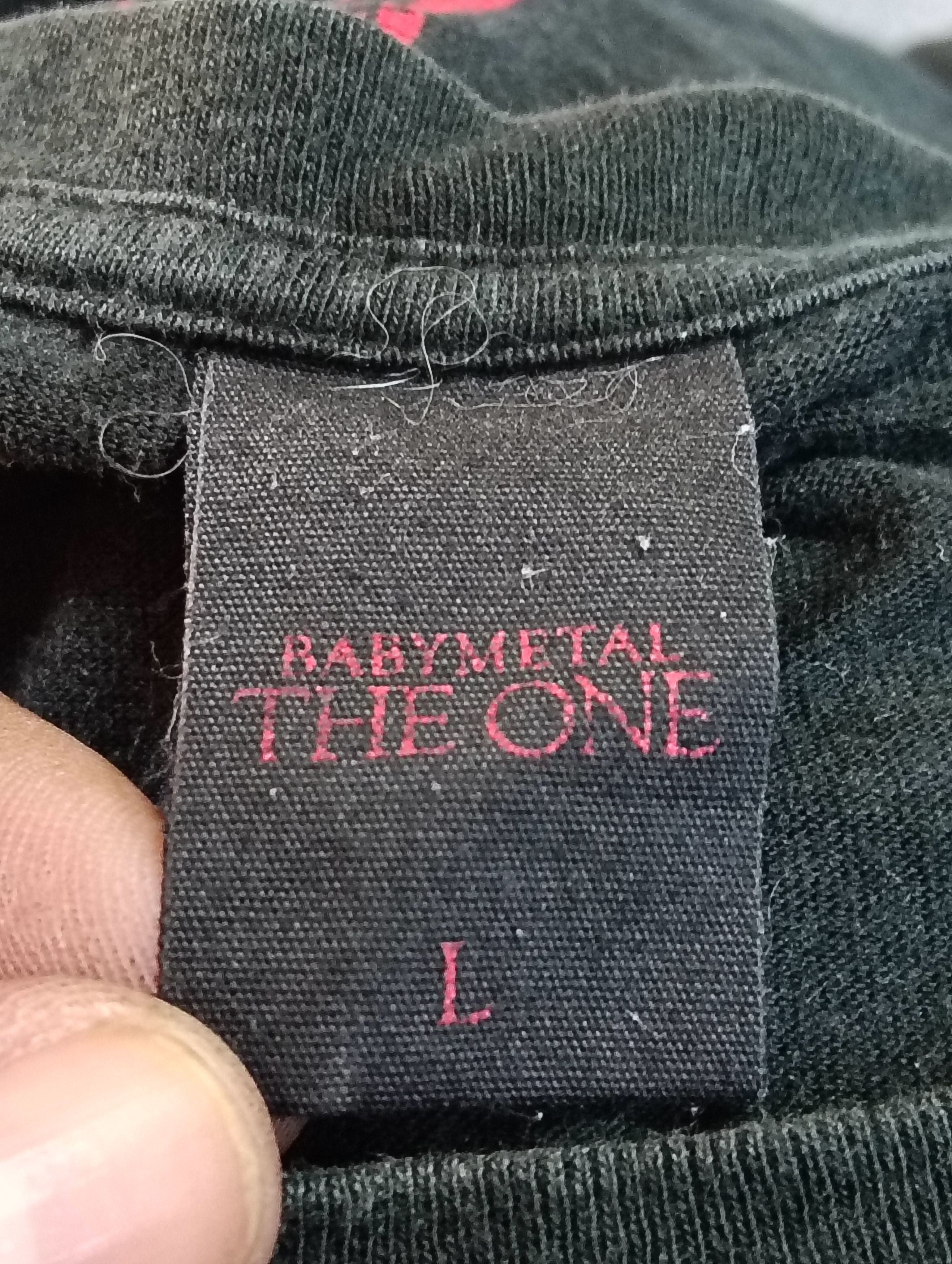 Band Tees Vintage Baby Metal the one & faded black. Size US M / EU 48-50 / 2 - 4 Thumbnail