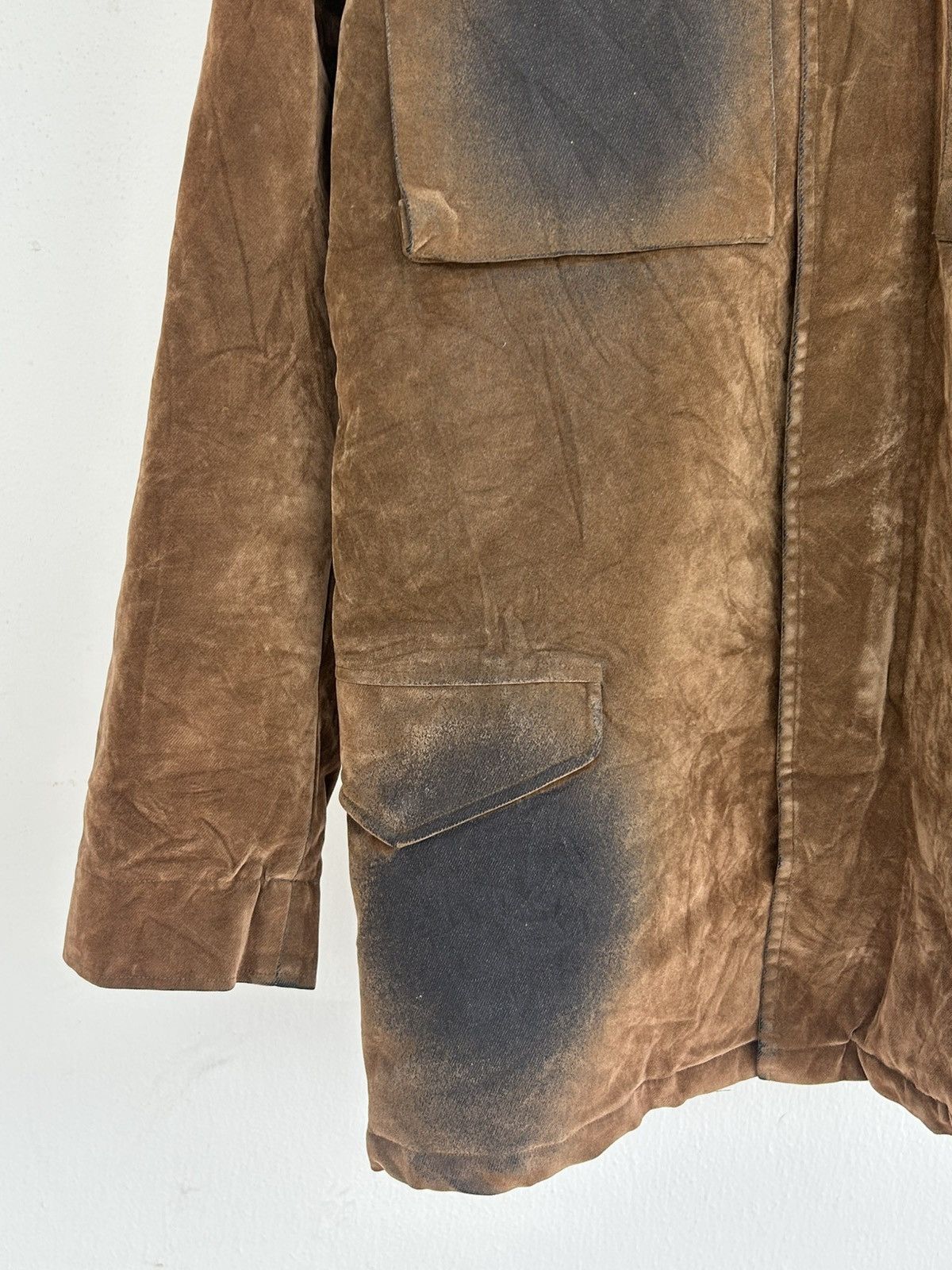 In The Attic Intheattic Vintage Suede Brown Winter Jacket Size US L / EU 52-54 / 3 - 5 Thumbnail