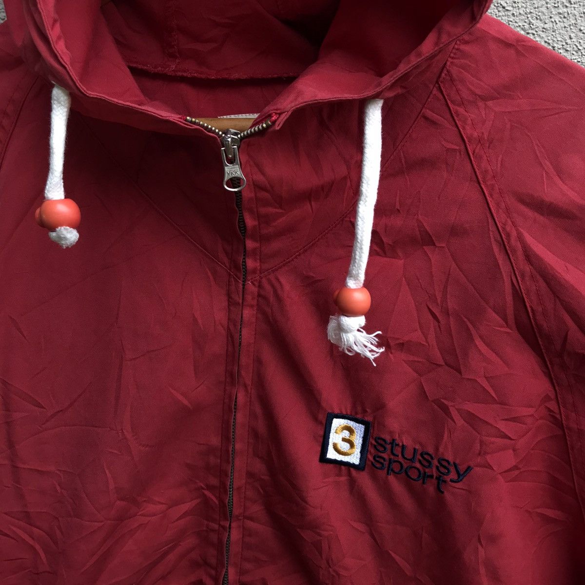 Vintage 90s STUSSY SPORT outer gear jacket usa