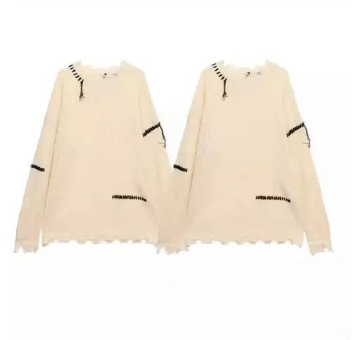 Individualized Shirts ripped street baggy sweater Size US L / EU 52-54 / 3 - 3 Thumbnail