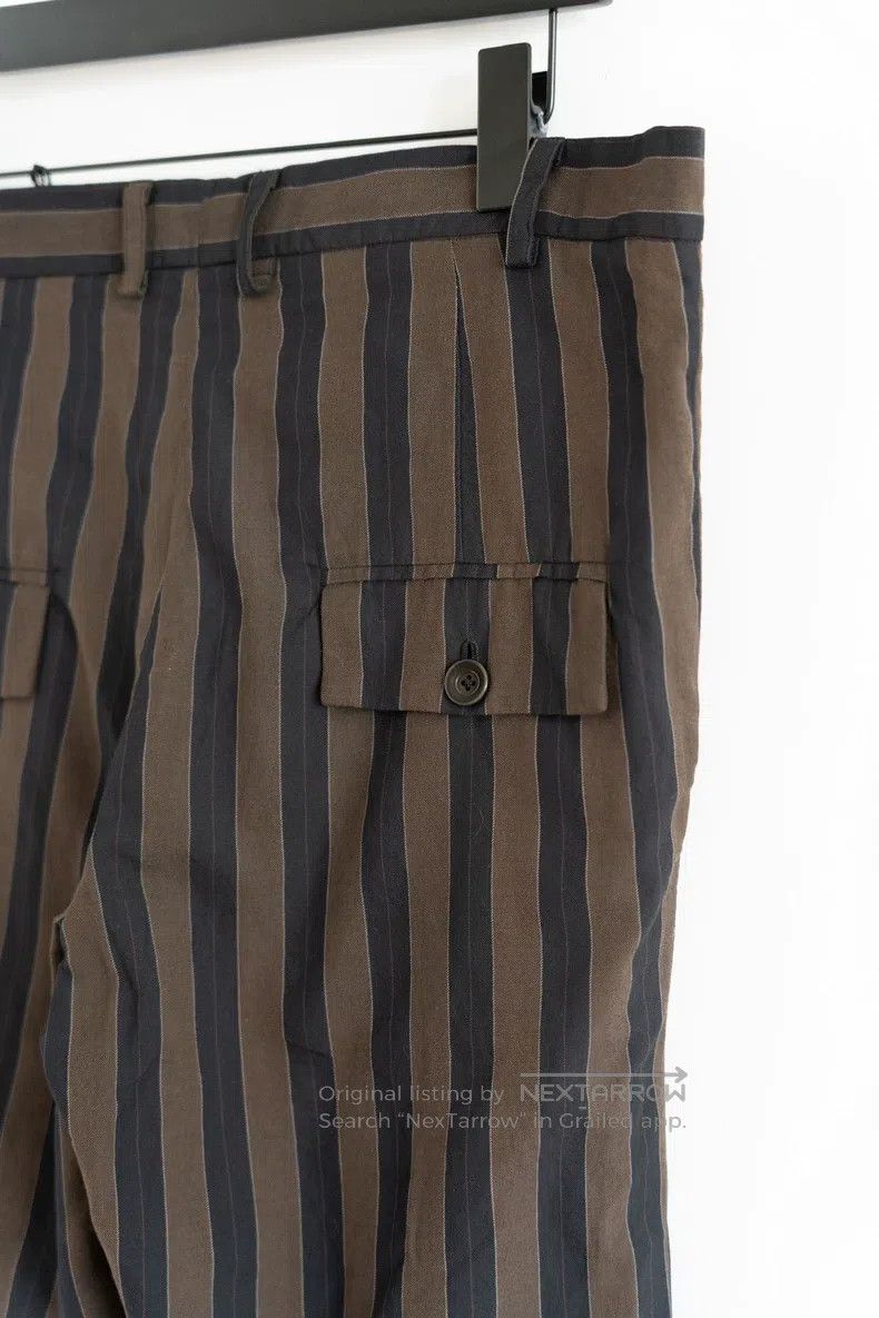 Geoffrey B. Small Geoffrey b Silk wool striped trousers Size US 30 / EU 46 - 4 Thumbnail