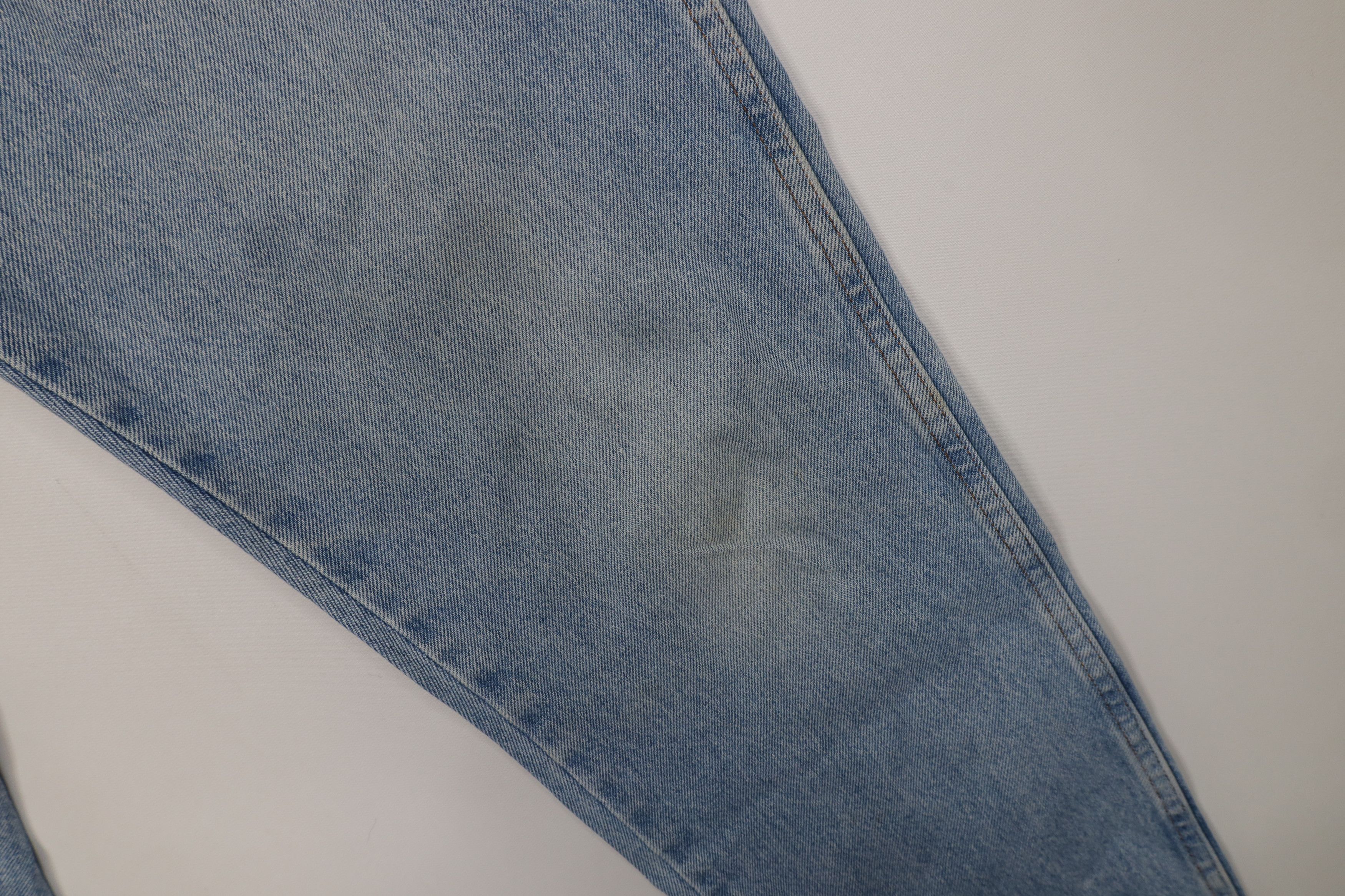 Vintage Vintage 90s Streetwear Straight Leg Denim Jeans Blue Cotton Size US 34 / EU 50 - 6 Thumbnail