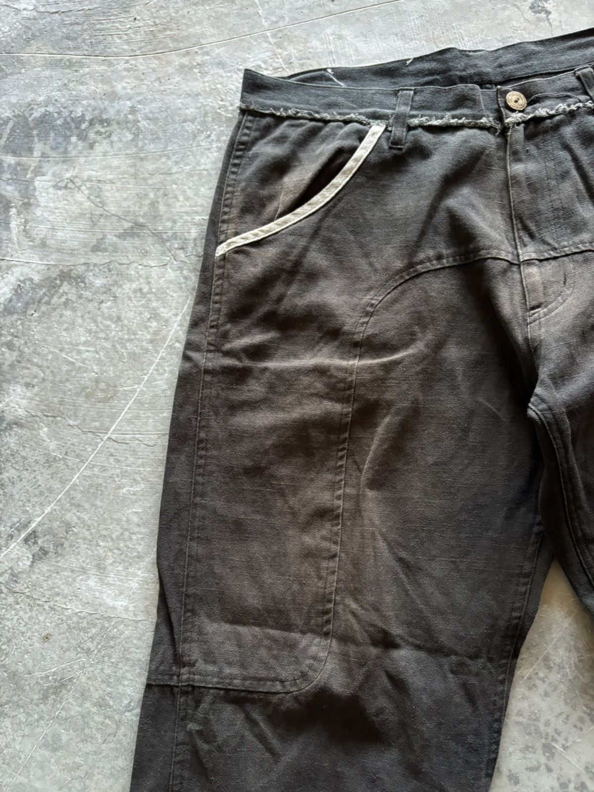 Sifury SIFURY japanese pant faded kapital style Size US 32 / EU 48 - 10 Thumbnail