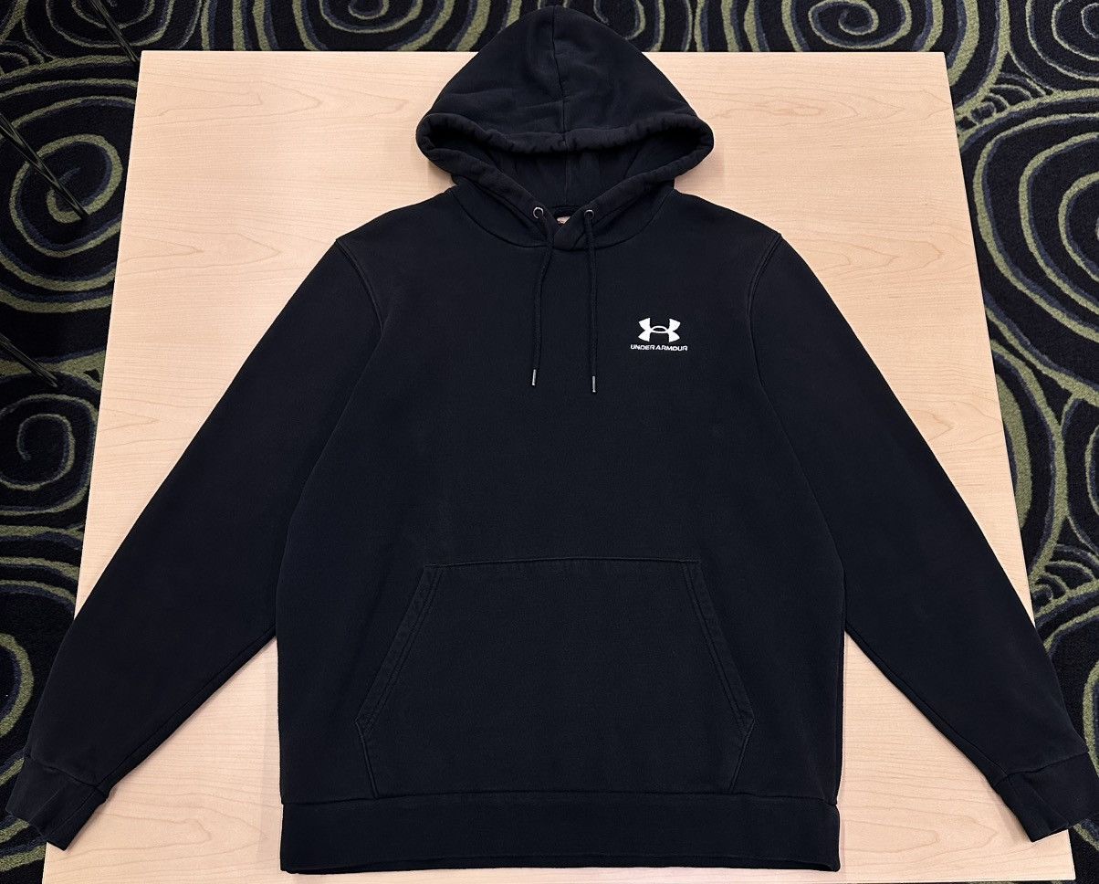 Under Armour Black Under Armour Pullover Hoodie Size US M / EU 48-50 / 2 - 2 Thumbnail
