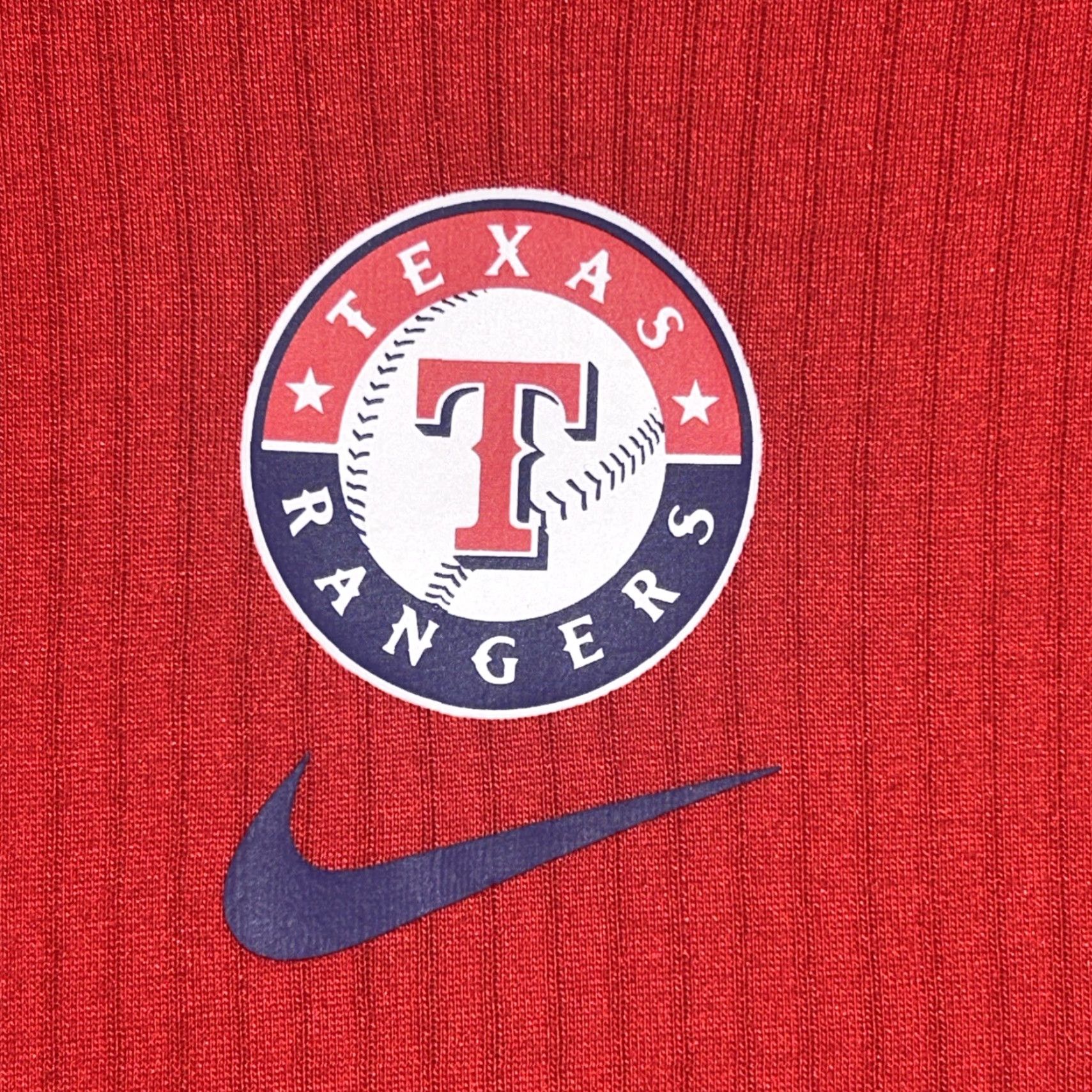 Nike Nike Baseball Long Sleeve Mens XL Dri Fit Texas Red Center Swoosh Shirt Size US XL / EU 56 / 4 - 3 Thumbnail