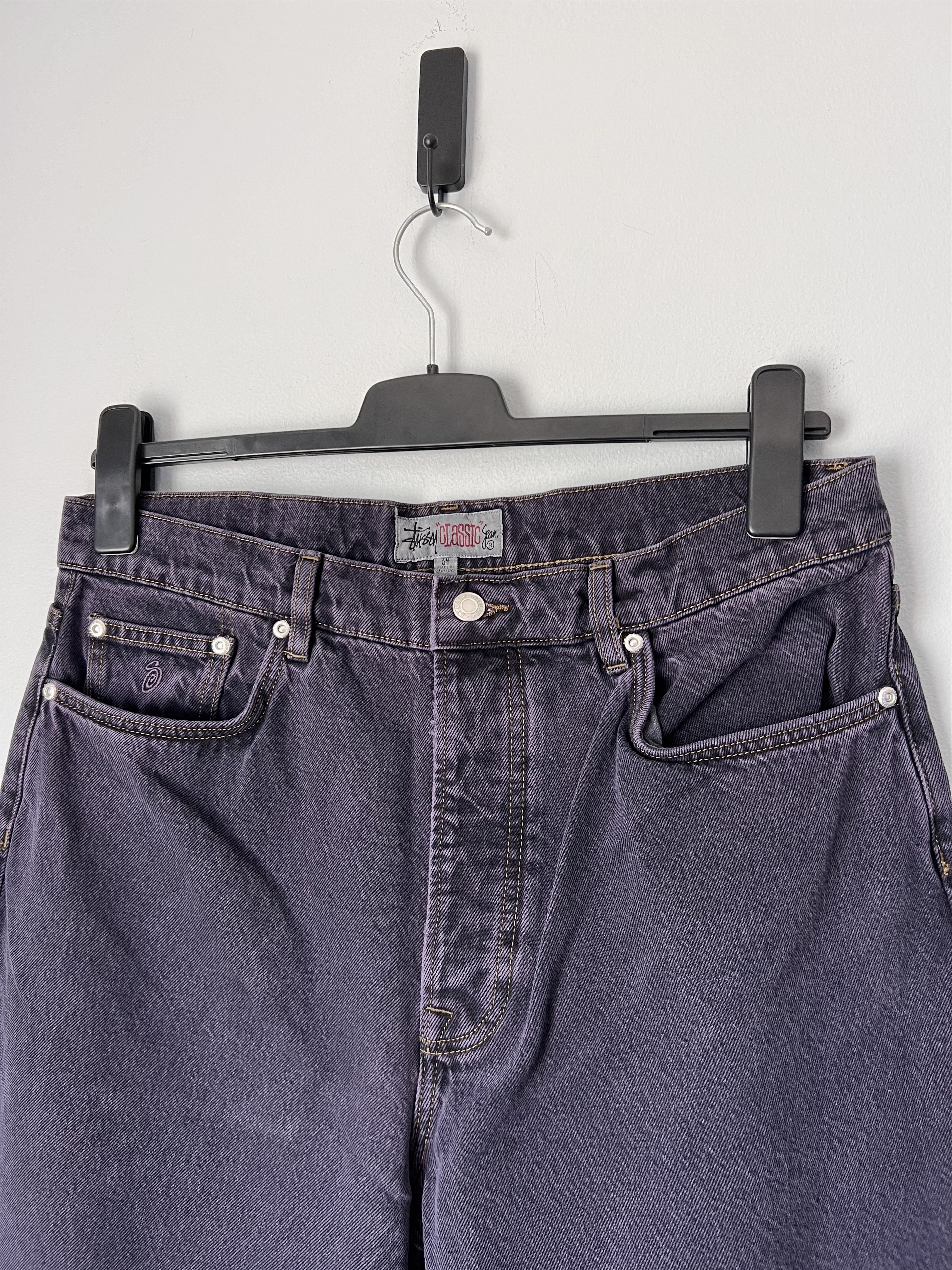 Stussy Stussy Classic Denim Jeans in Nightshade Purple Size US 36 / EU 52 - 2 Thumbnail