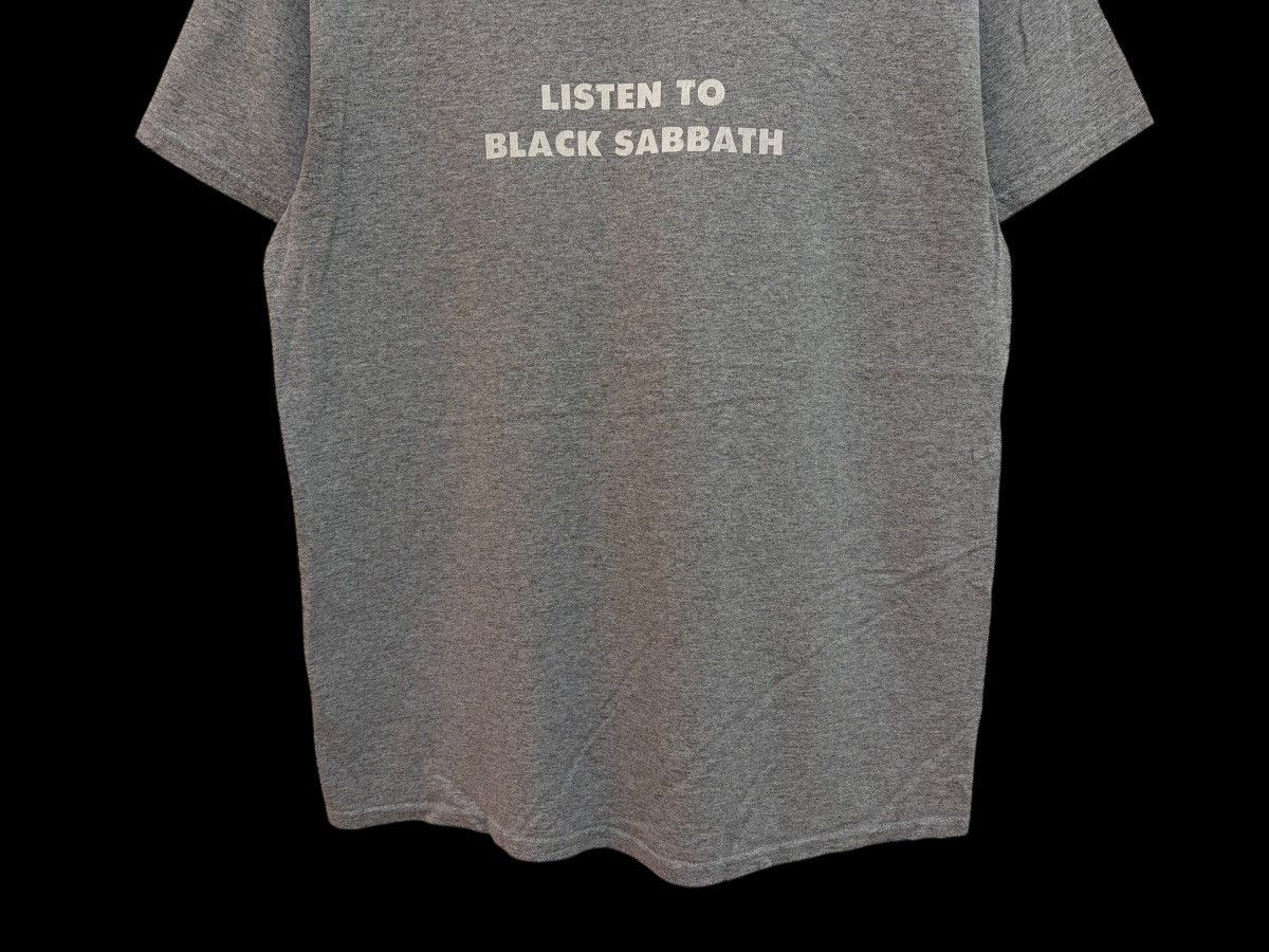 Band Tees 🤘🏽LISTEN TO BLACK SABBATH GILDAN BIG BROTHER MAG STYLE TEE Size US M / EU 48-50 / 2 - 4 Thumbnail