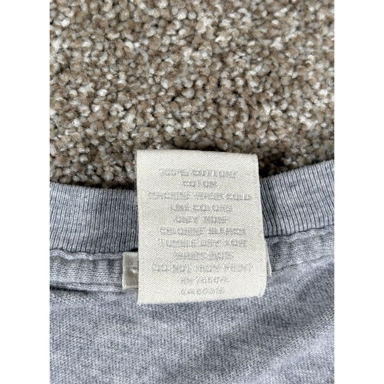 Abercrombie & Fitch VINTAGE Abercrombie & Fitch Mens XL Muscle T Shirt Grey Spell Out Moose AOP Shirt Short Sleeve Crew Neck 90s California USA Womens Men Boys Girls Size US XL / EU 56 / 4 - 7 Thumbnail