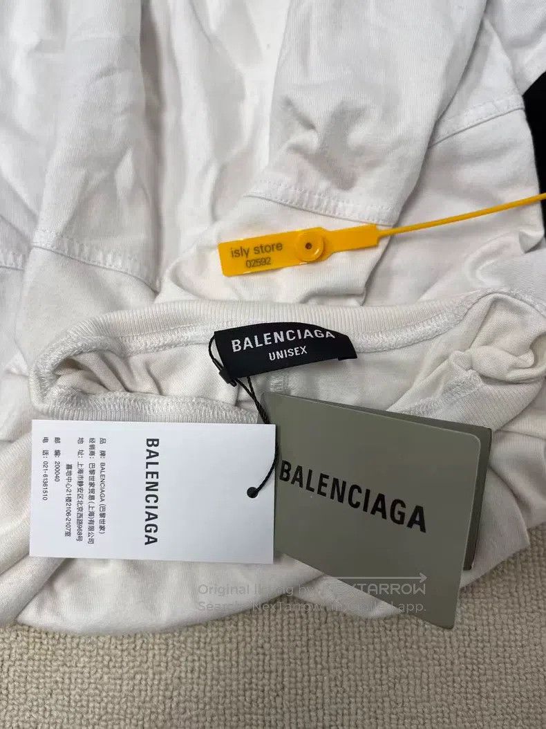 Balenciaga Balenciaga Color Block Round Neck Straight Sleeve T-Shirt Size US M / EU 48-50 / 2 - 5 Thumbnail