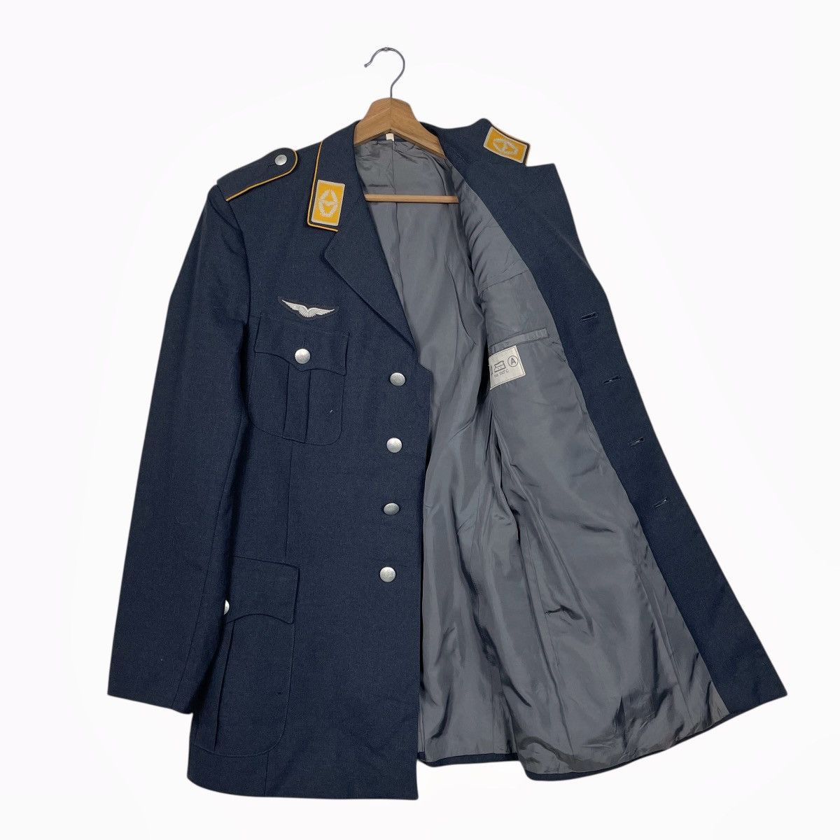 Other Vintage 70s Genuine German Air Force Officer Dress Uniform Size US M / EU 48-50 / 2 - 9 Thumbnail