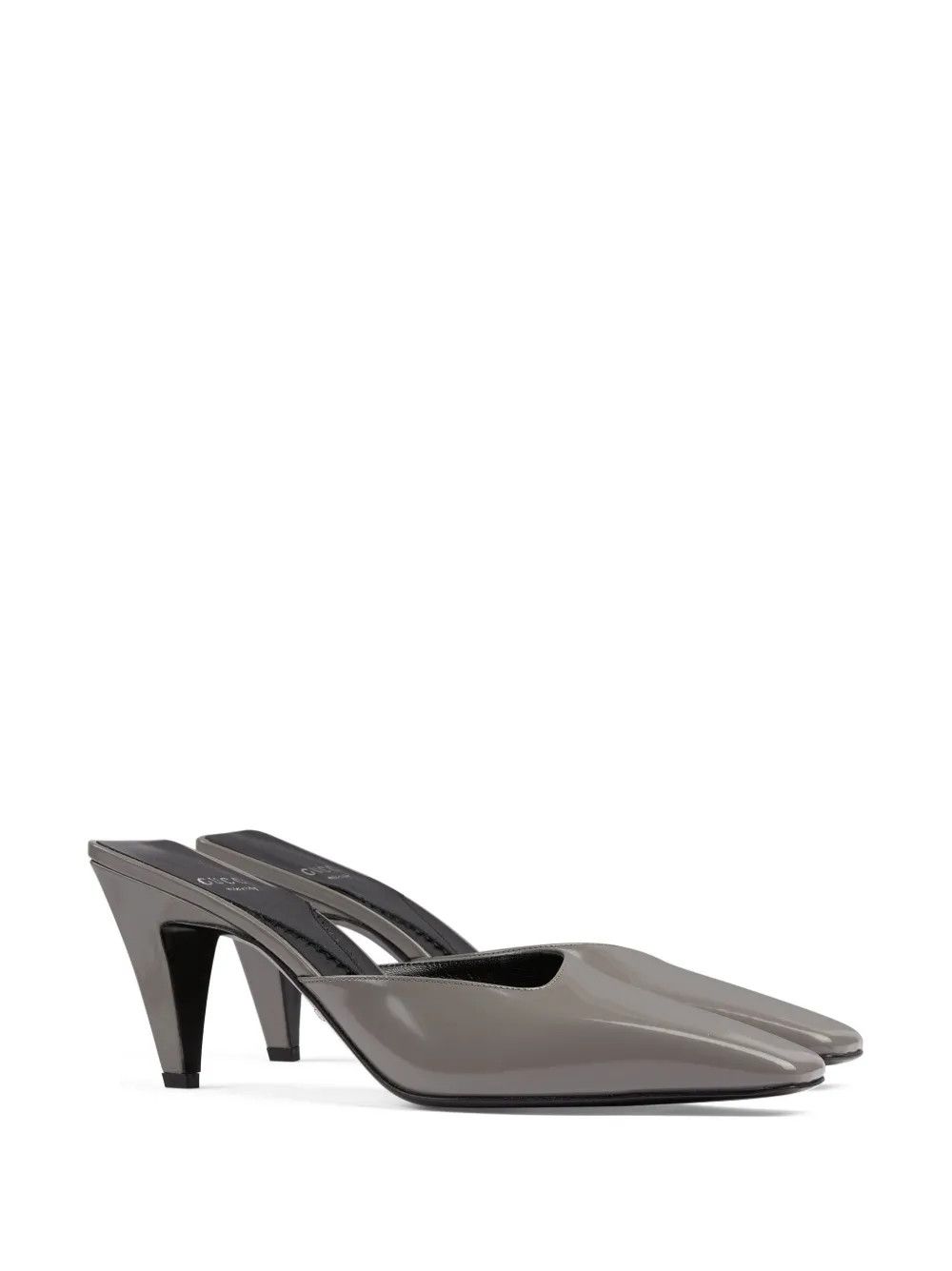 Gucci o1s1wg110225 Women's Mules Sandals in Grey Size US 9 / IT 39 - 2 Thumbnail