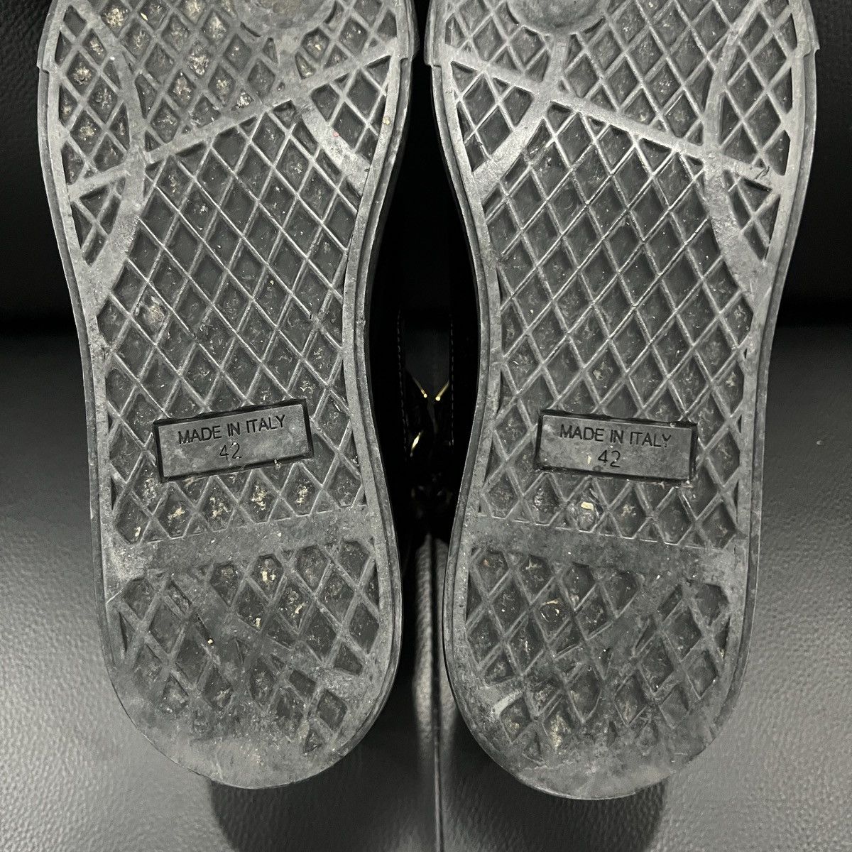 Giuseppe Zanotti Giuseppe Zanotti GZ Double Buckle Patent High-Top Sneakers V Size US 9 / EU 42 - 19 Thumbnail
