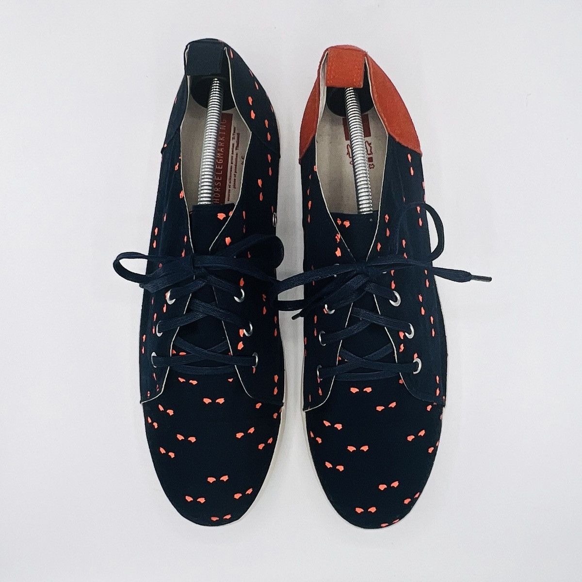 Canvas × Handmade Artisan BOHO Low Top Canvas Sneakers - Hand Made / Painted Size US 12.5 / EU 45-46 - 7 Thumbnail
