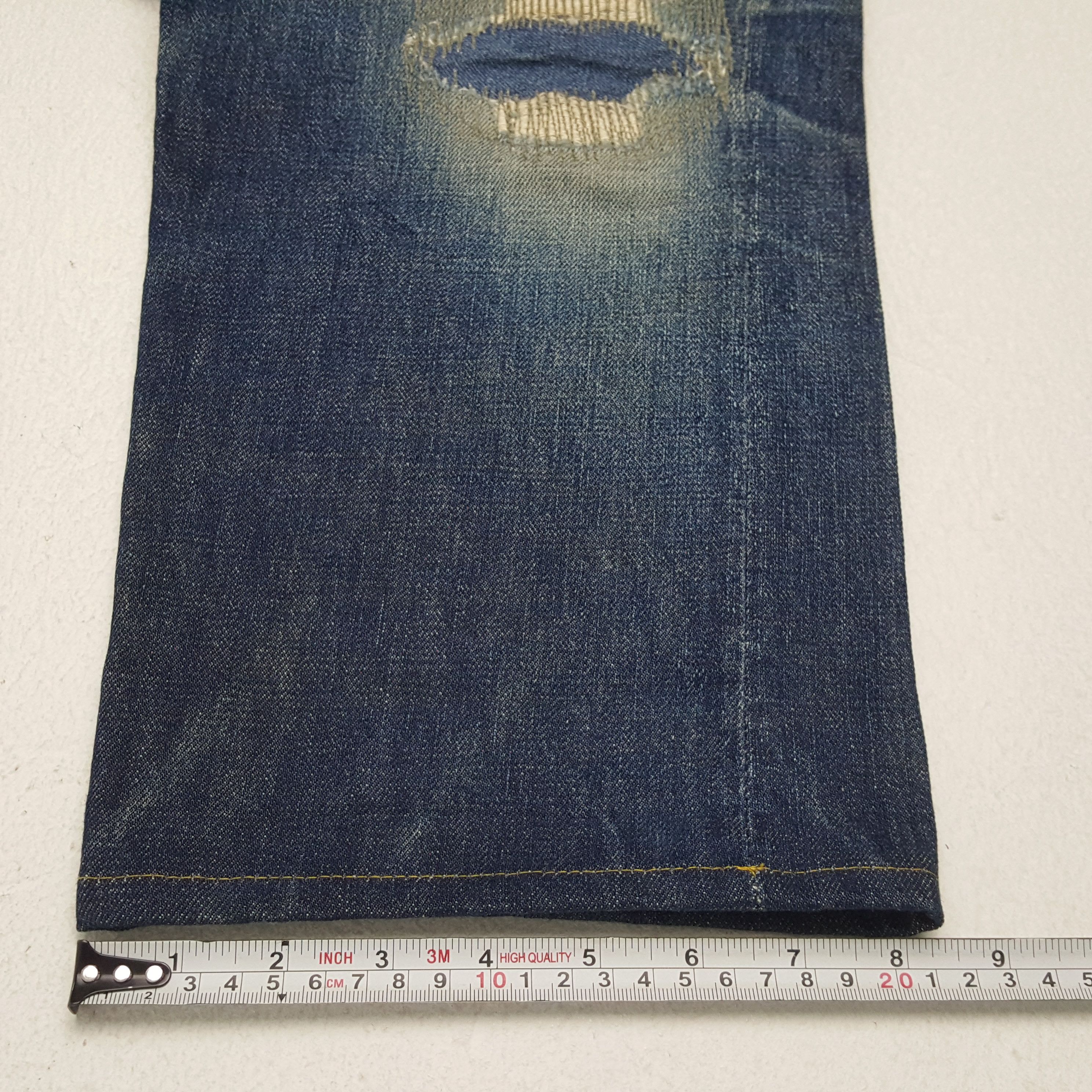 Evisu × Japanese Brand × Vintage Vintage EVISU Japanese Brand Daicock Custom Style Jeans Size US 29 - 11 Thumbnail