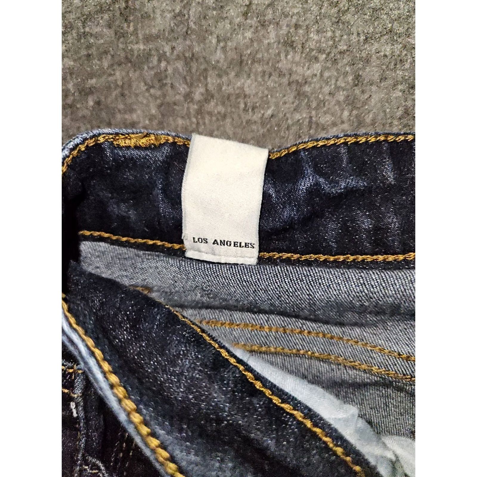 Vintage KanCan Mid Rise Slim Ankle Jeans Juniors 3/25 Blue Denim Stretch Casual Preppy Size 26" / US 2 / IT 38 - 3 Thumbnail