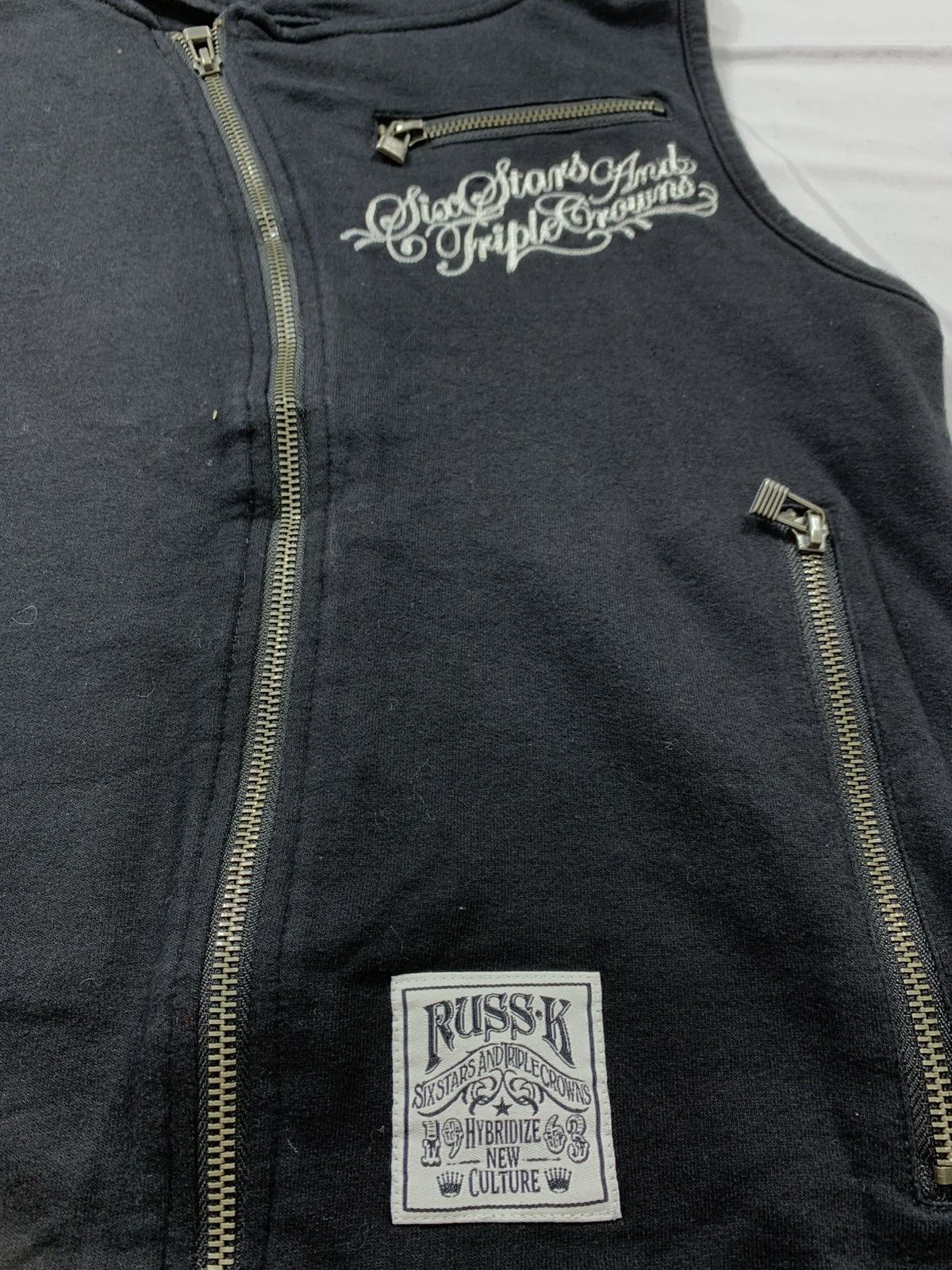 Isamu Katayama Backlash Japanese~ Russ.k Seditionaries Punk Style Y2k Zip Hoodie Size US S / EU 44-46 / 1 - 3 Thumbnail