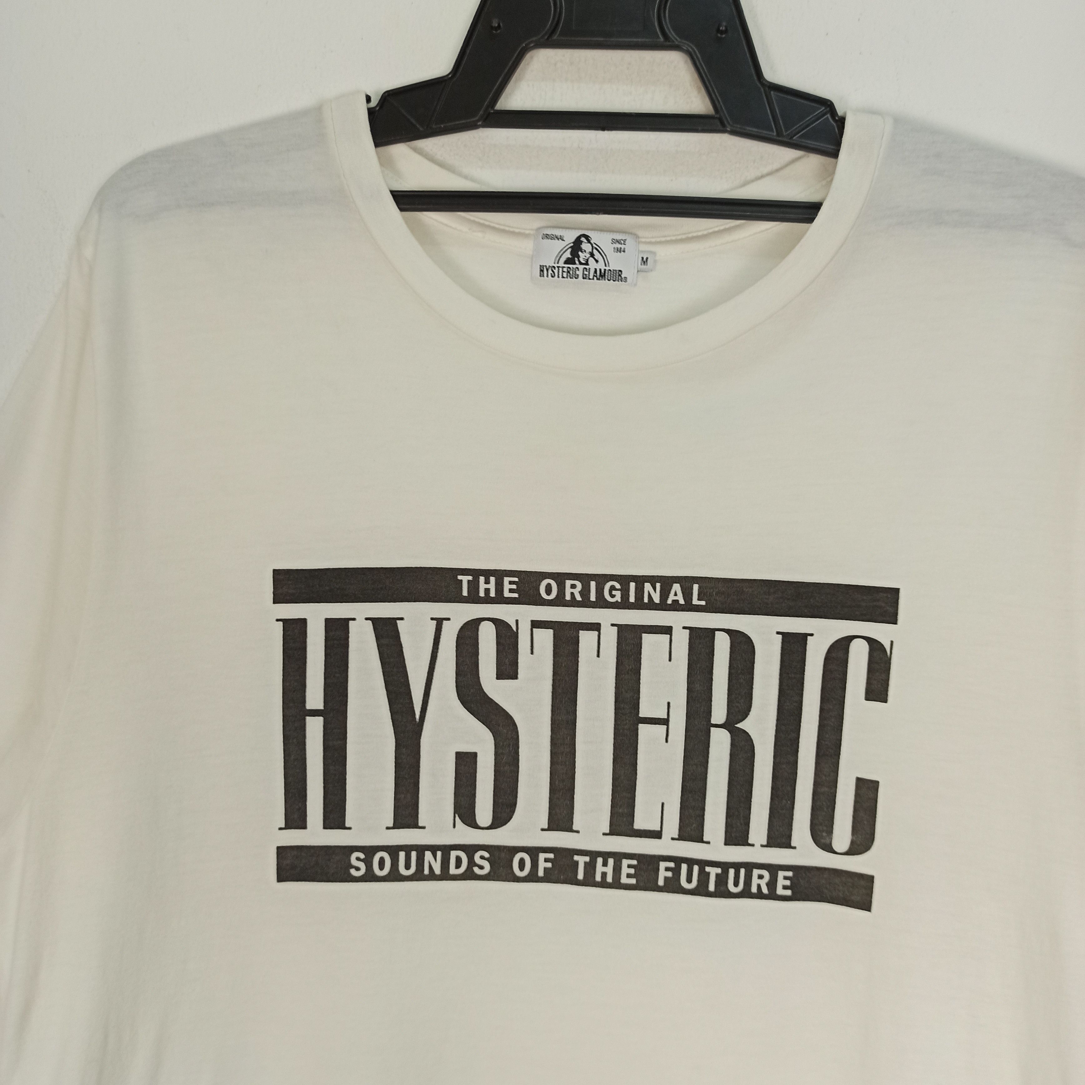 Hysteric Glamour 🔥Hysteric Glamour "The Original Sound Of The Future" Tshirt Size US M / EU 48-50 / 2 - 2 Thumbnail