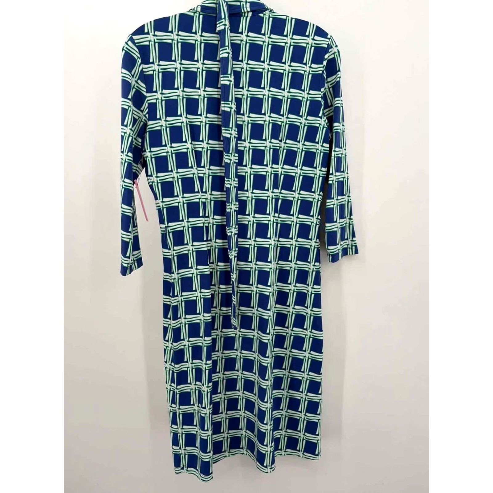 J.McLaughlin Pre-Owned J Mclaughlin Blue Size XS Knee Length Long Sleeve Dress Size XS / US 0-2 / IT 36-38 - 2 Thumbnail